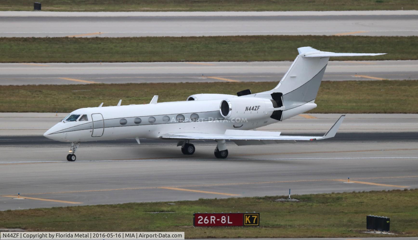 N44ZF, 1987 Gulfstream Aerospace G-IV C/N 1029, Gulfstream IV