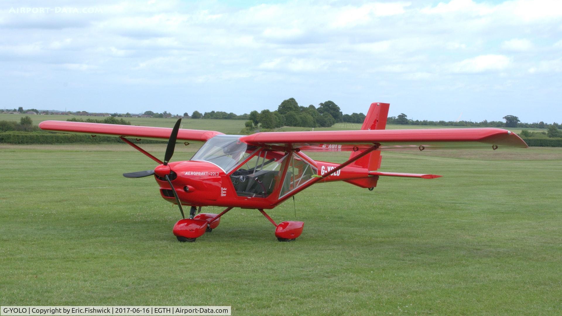 G-YOLO, 2013 Aeroprakt A22-L2 Foxbat C/N LAA 317C-15206, 3. G-YOLO visiting The Shuttleworth Collection, June, 2017