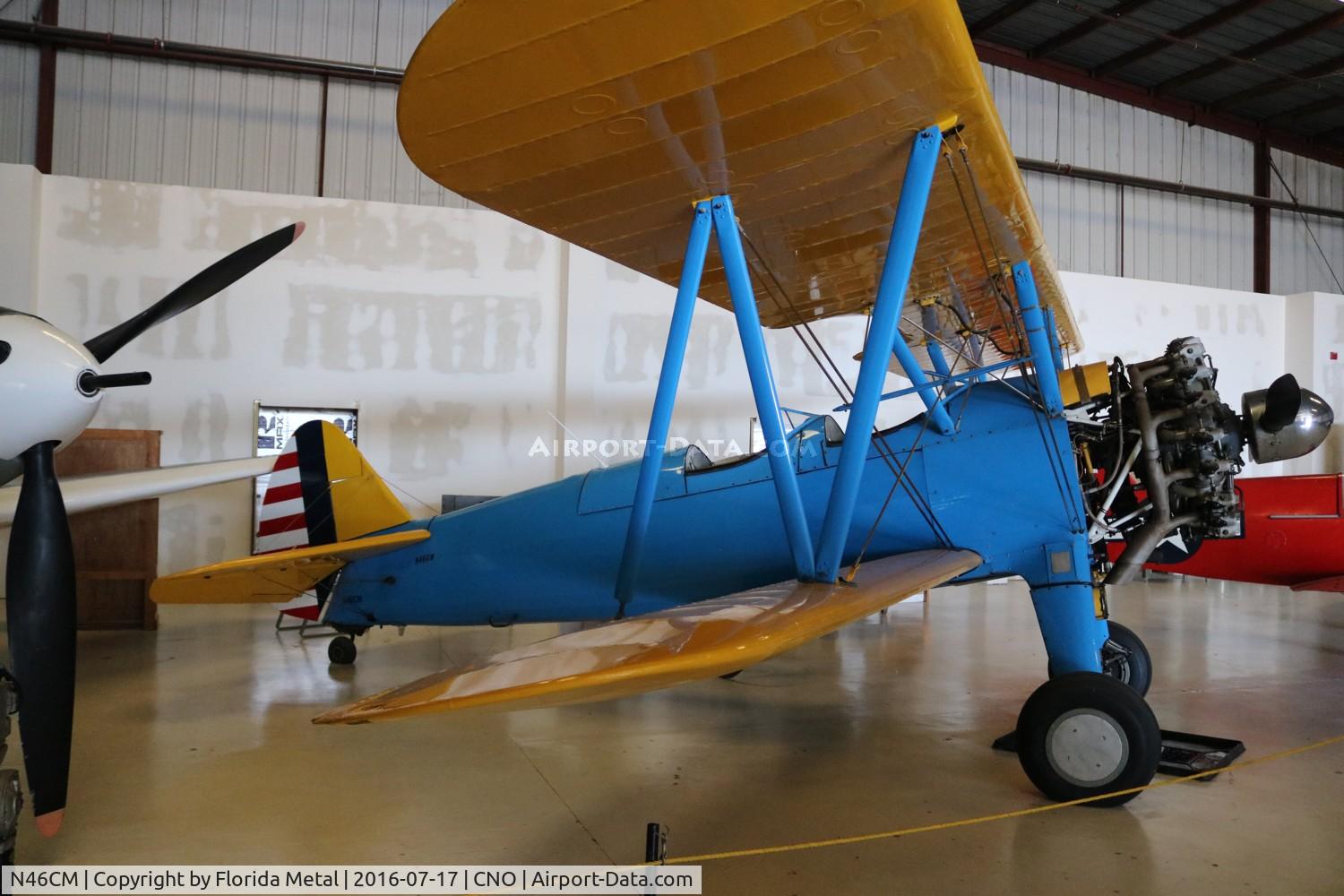 N46CM, 1943 Boeing E75 C/N 75-5122, Stearman