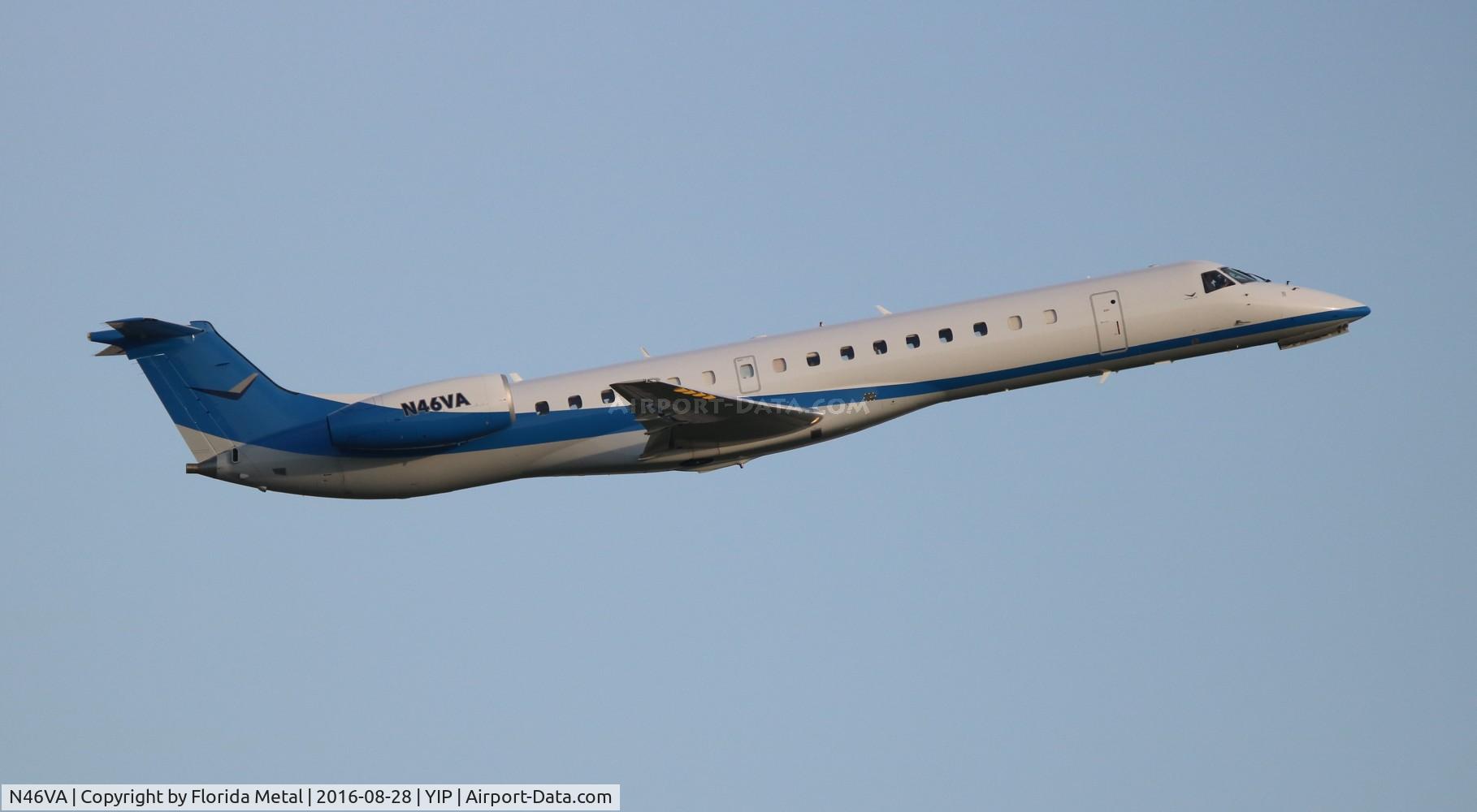 N46VA, 1999 Embraer ERJ-145LR (EMB-145LR) C/N 145103, Victory Air