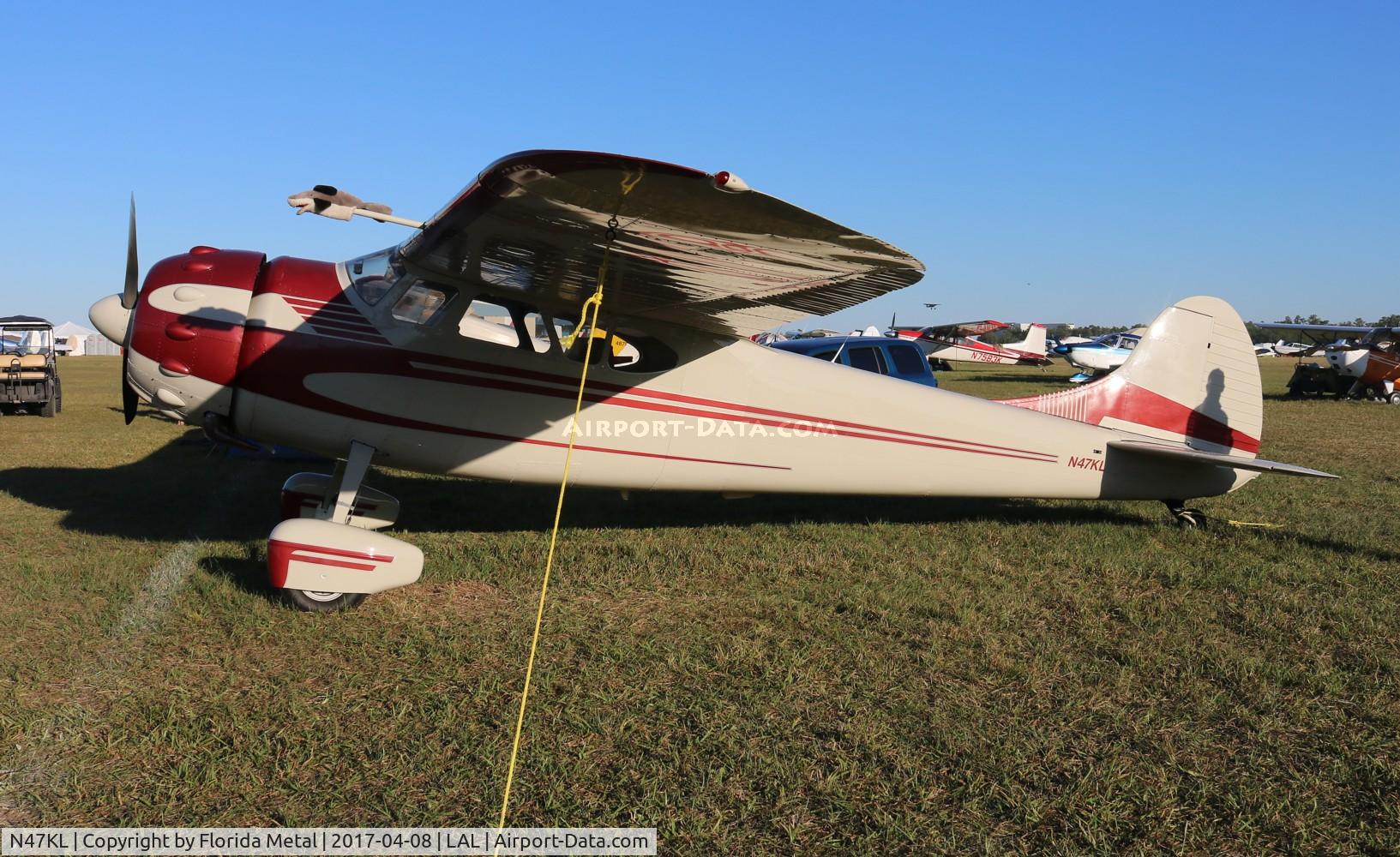 N47KL, 1947 Cessna 195A C/N 7053, Cessna 195A