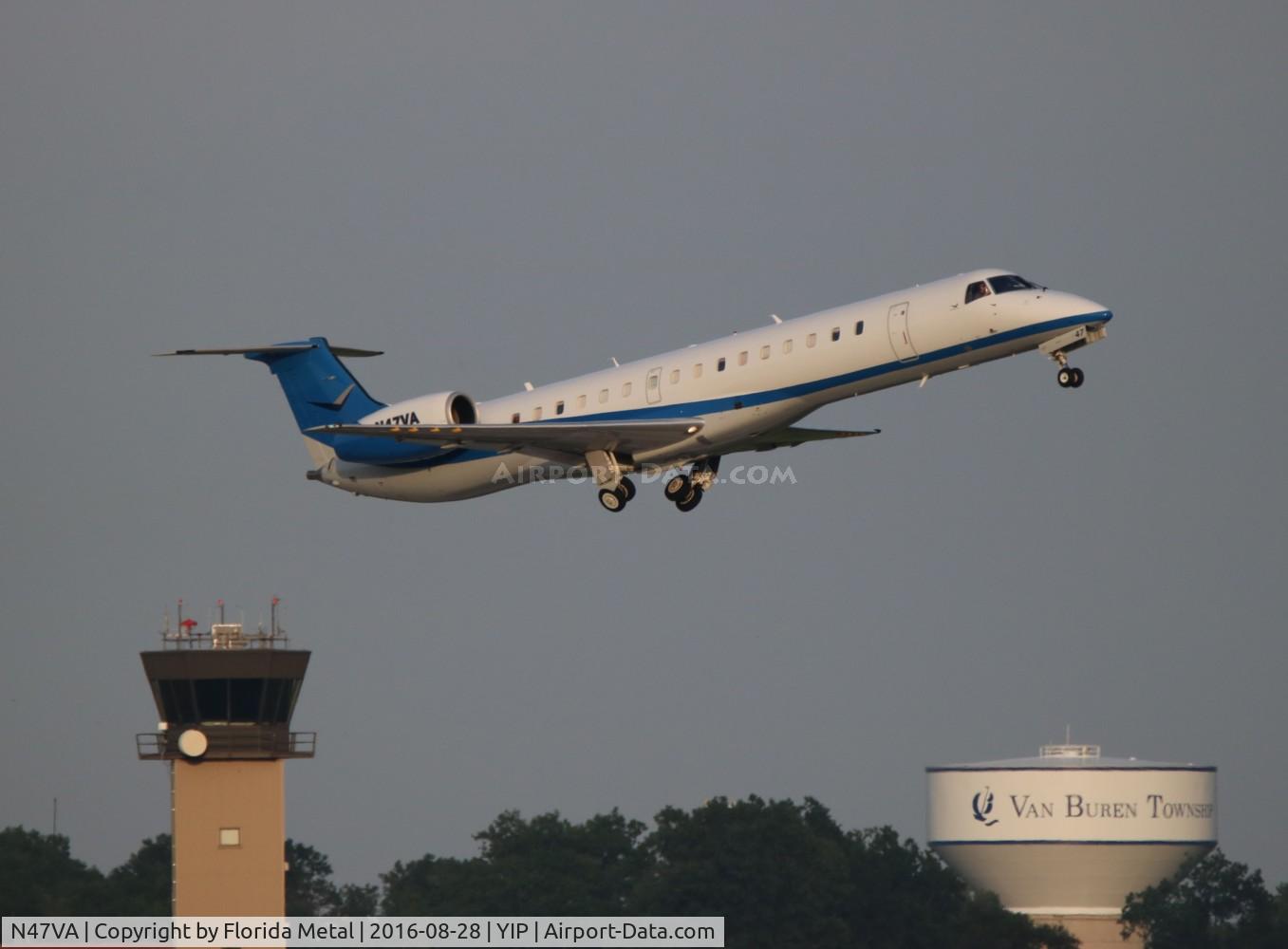 N47VA, 1999 Embraer ERJ-145LR (EMB-145LR) C/N 145110, Victory Air