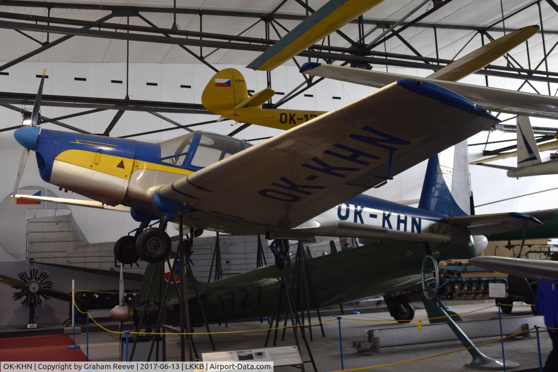 OK-KHN, Orlican L-40 Meta Sokol C/N 150002, On display at 