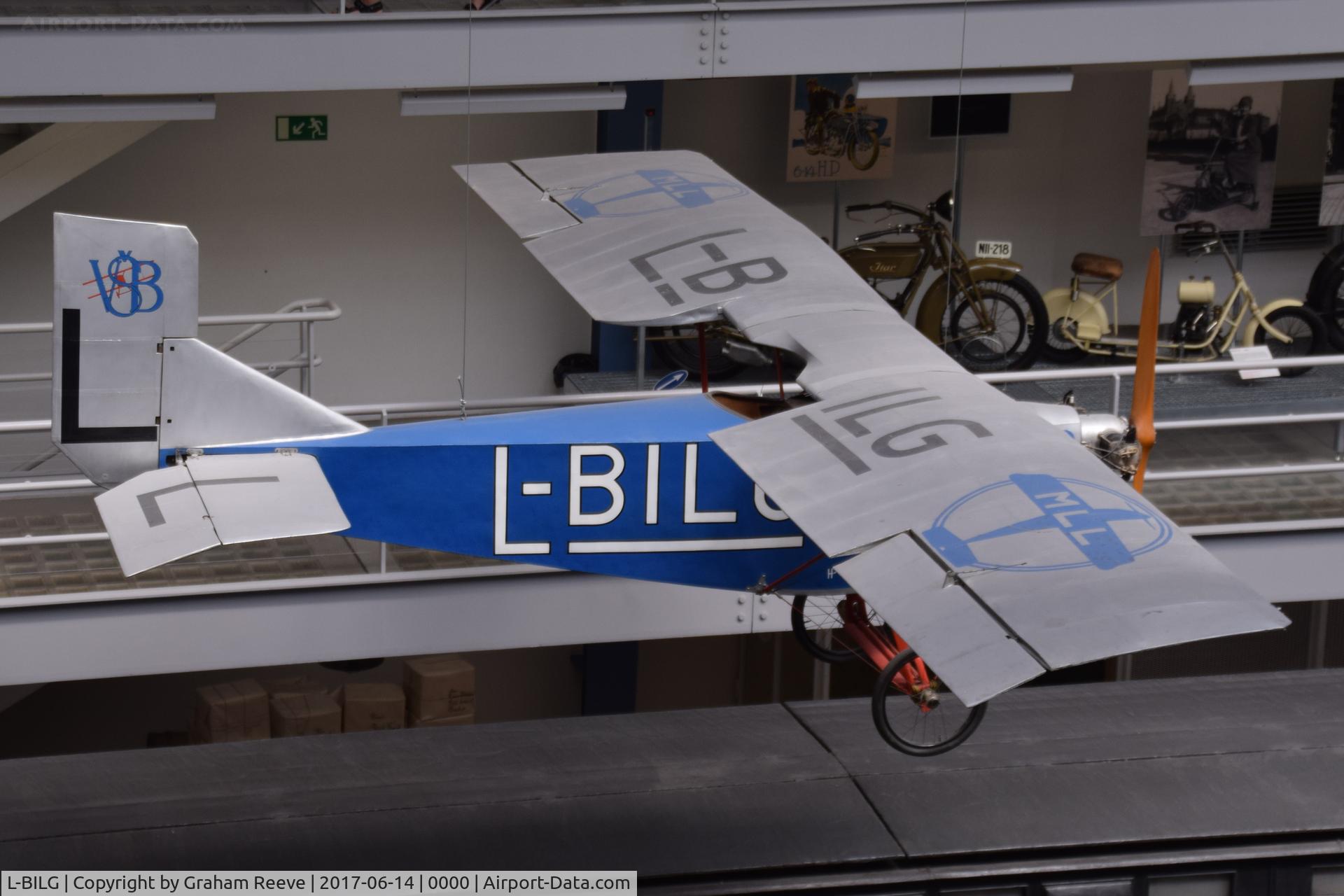 L-BILG, Simunek VBS-1 Kunkadlo C/N 1, On display at the 