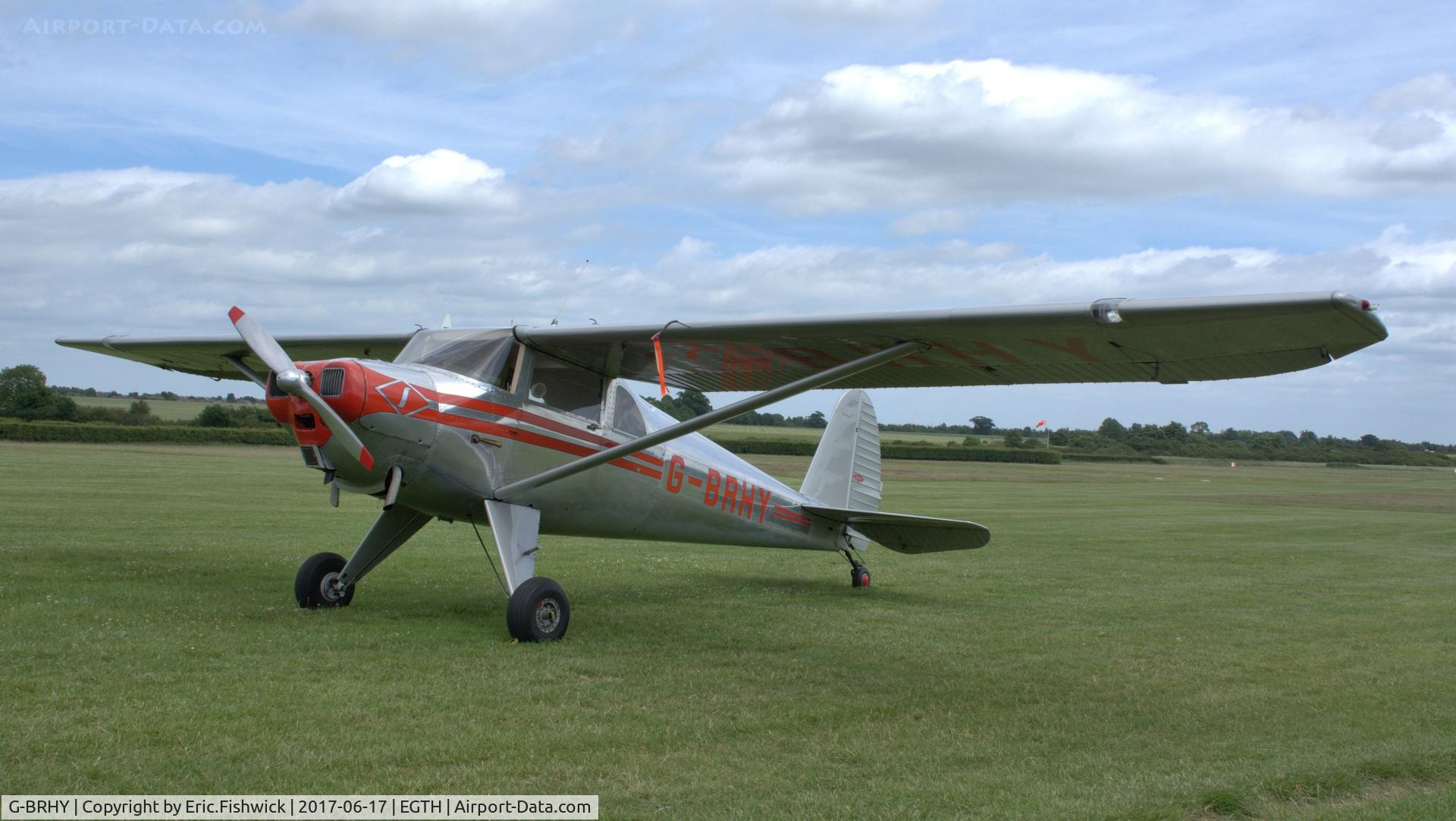 G-BRHY, 1947 Luscombe 8E Silvaire C/N 5138, 3. G-BRHY at the epic Evening Airshow, The Shuttleworth Collection, June, 2017