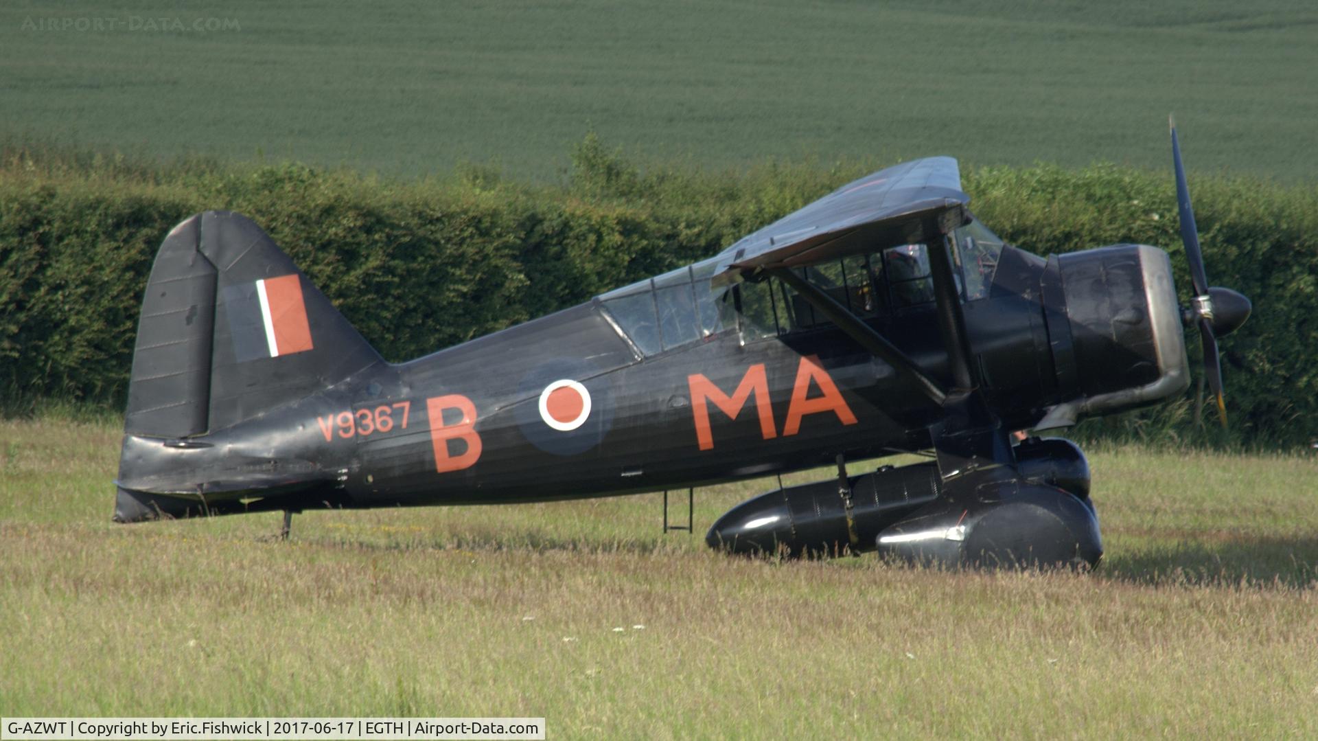 G-AZWT, 1938 Westland Lysander IIIA C/N Y1536, x. G-AZWT at the epic Evening Airshow, The Shuttleworth Collection, June, 2017.