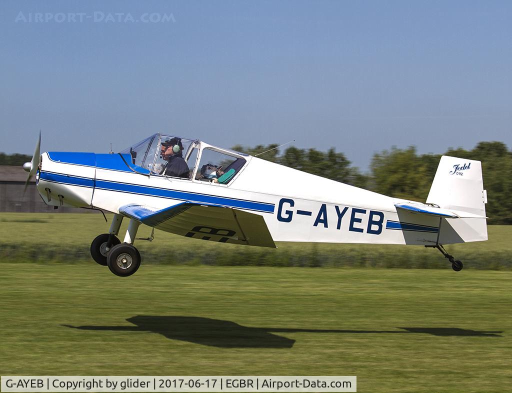 G-AYEB, 1958 Jodel D-112 C/N 586, Regular