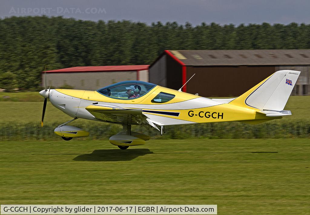 G-CGCH, 2009 CZAW SportCruiser C/N PFA338-14650, arriving