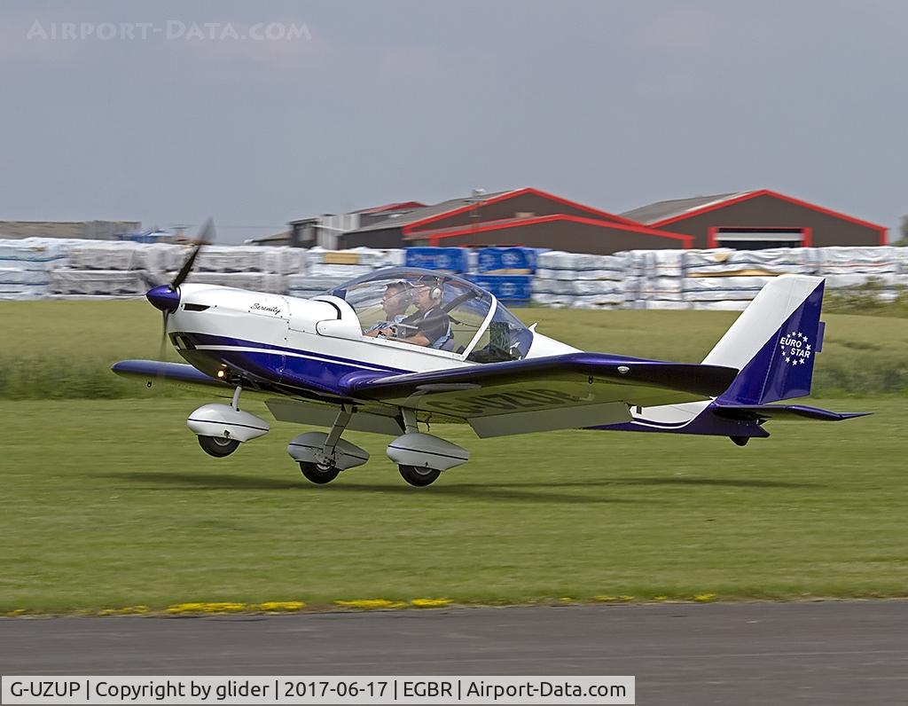 G-UZUP, 2006 Aerotechnik EV-97A Eurostar C/N PFA 315A-14528, fairly regular