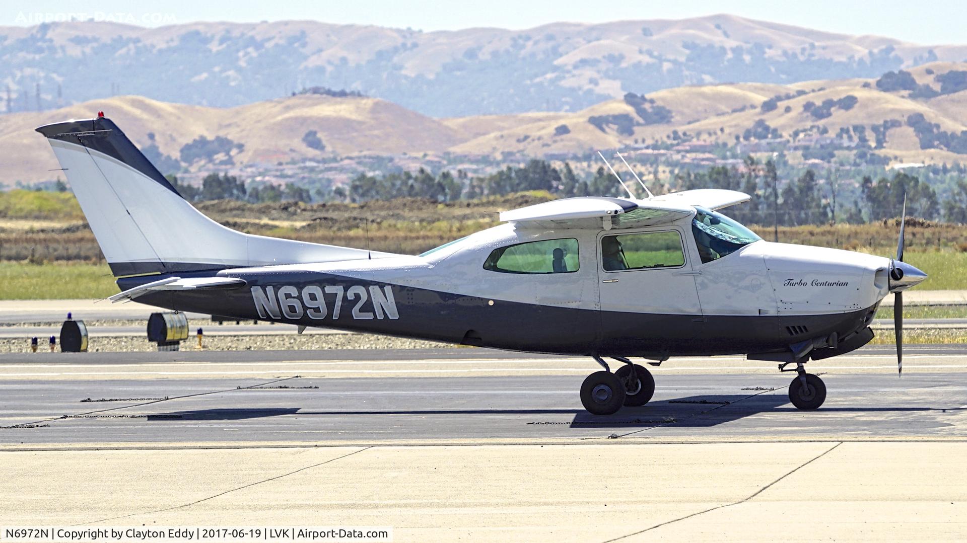 N6972N, 1979 Cessna T210N Turbo Centurion C/N 21063181, Livermore Airport California 2017.