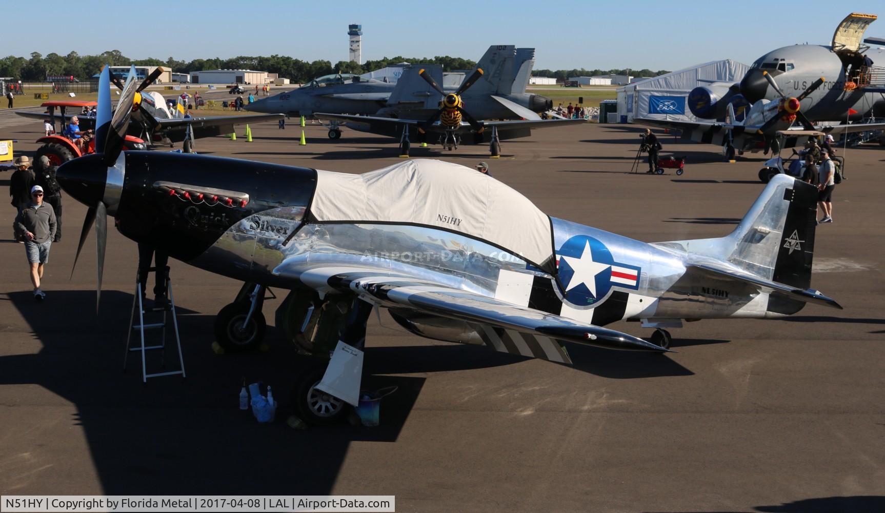 N51HY, 1944 North American P-51D Mustang C/N 124-48192, Quick Silver