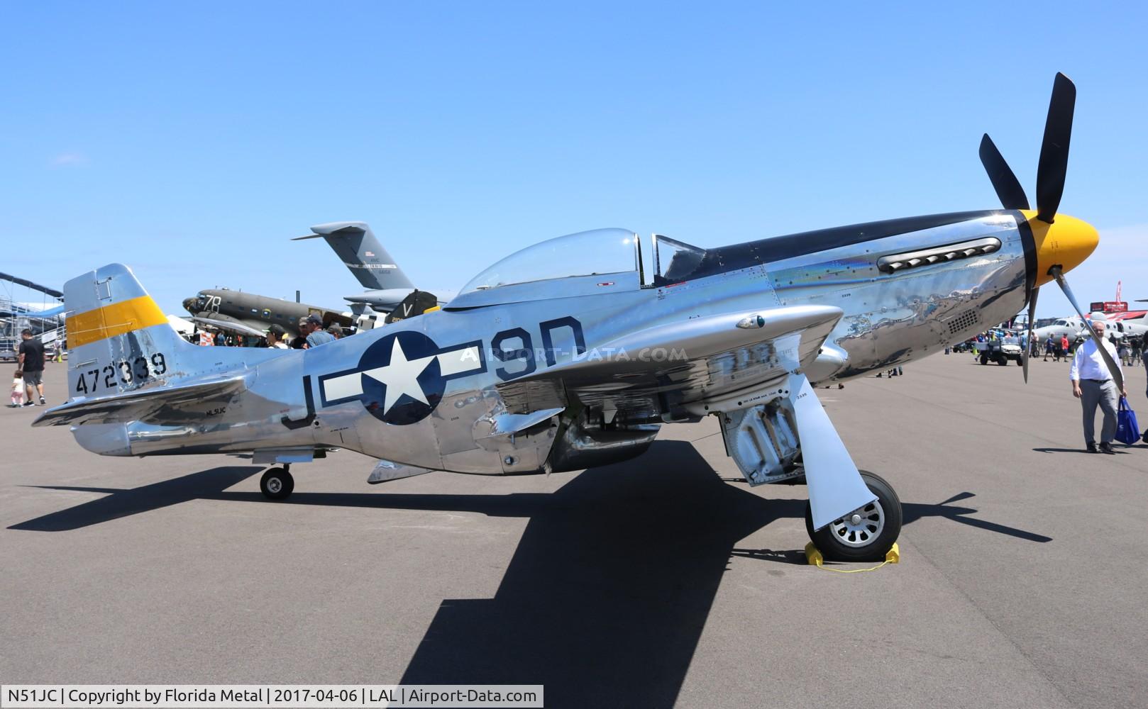 N51JC, 1944 North American P-51D Mustang C/N 122-38798, The Brat III