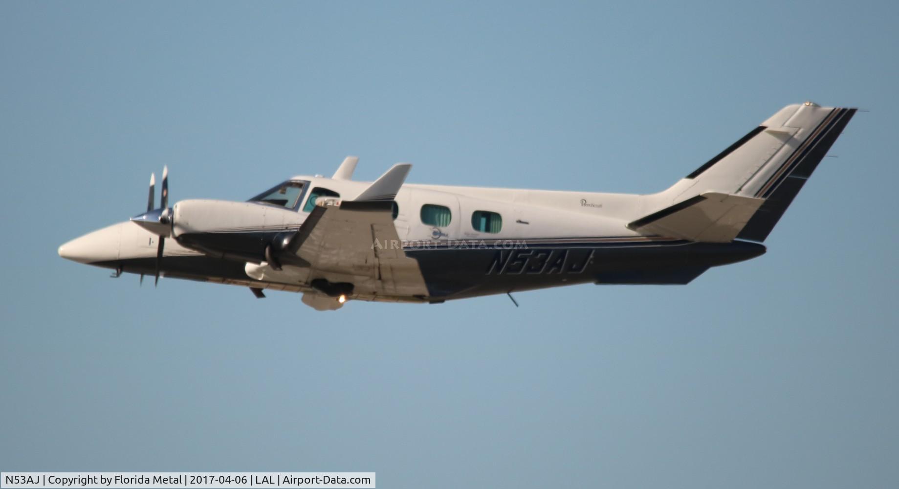 N53AJ, 1977 Beech B-60 Duke C/N P-444, Beech Duke