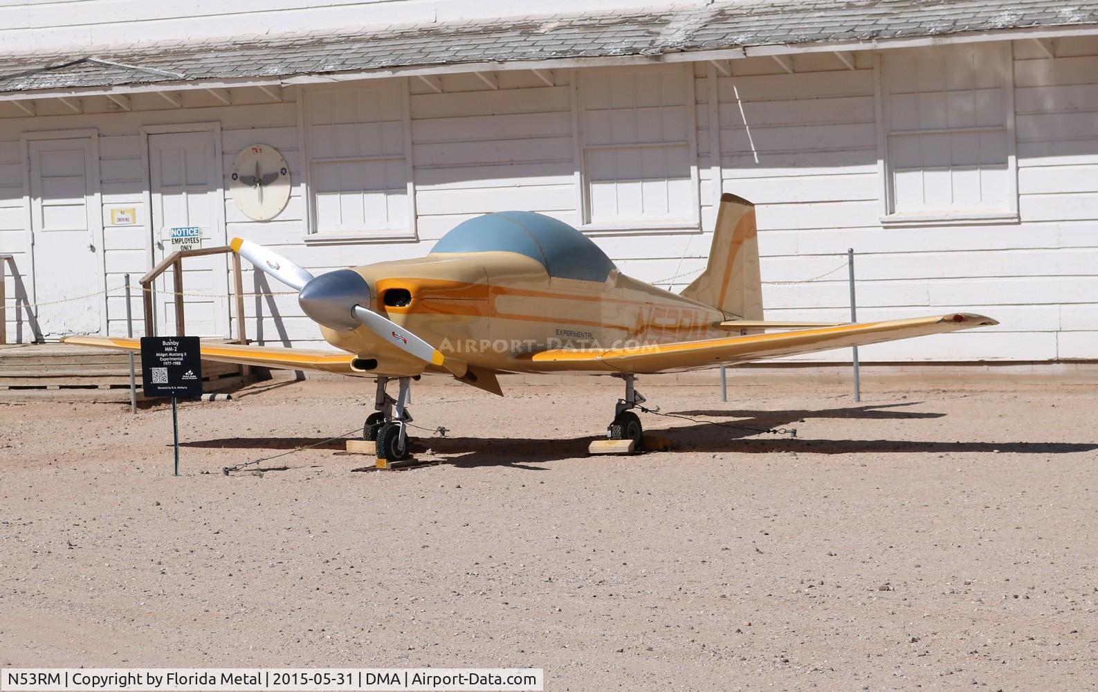 N53RM, Bushby Mustang II C/N 581, Mustang II