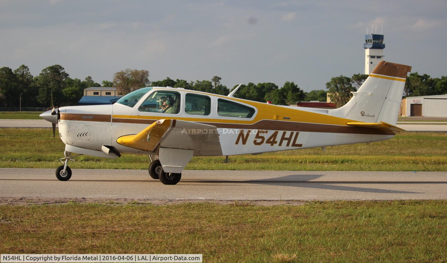 N54HL, 1972 Beech F33A Bonanza C/N CE-376, Beech F33A