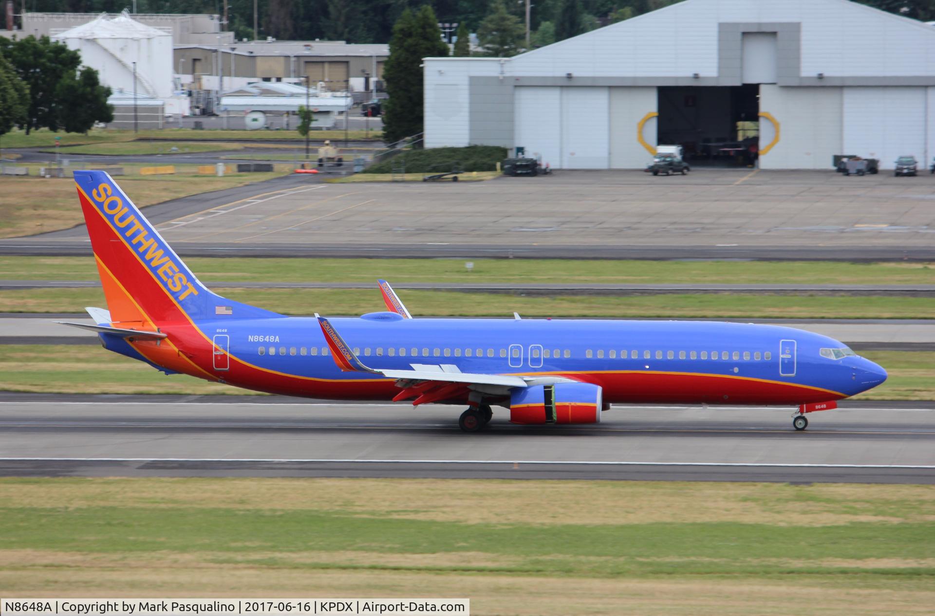 N8648A, 2014 Boeing 737-8H4 C/N 42531, Boeing 737-800