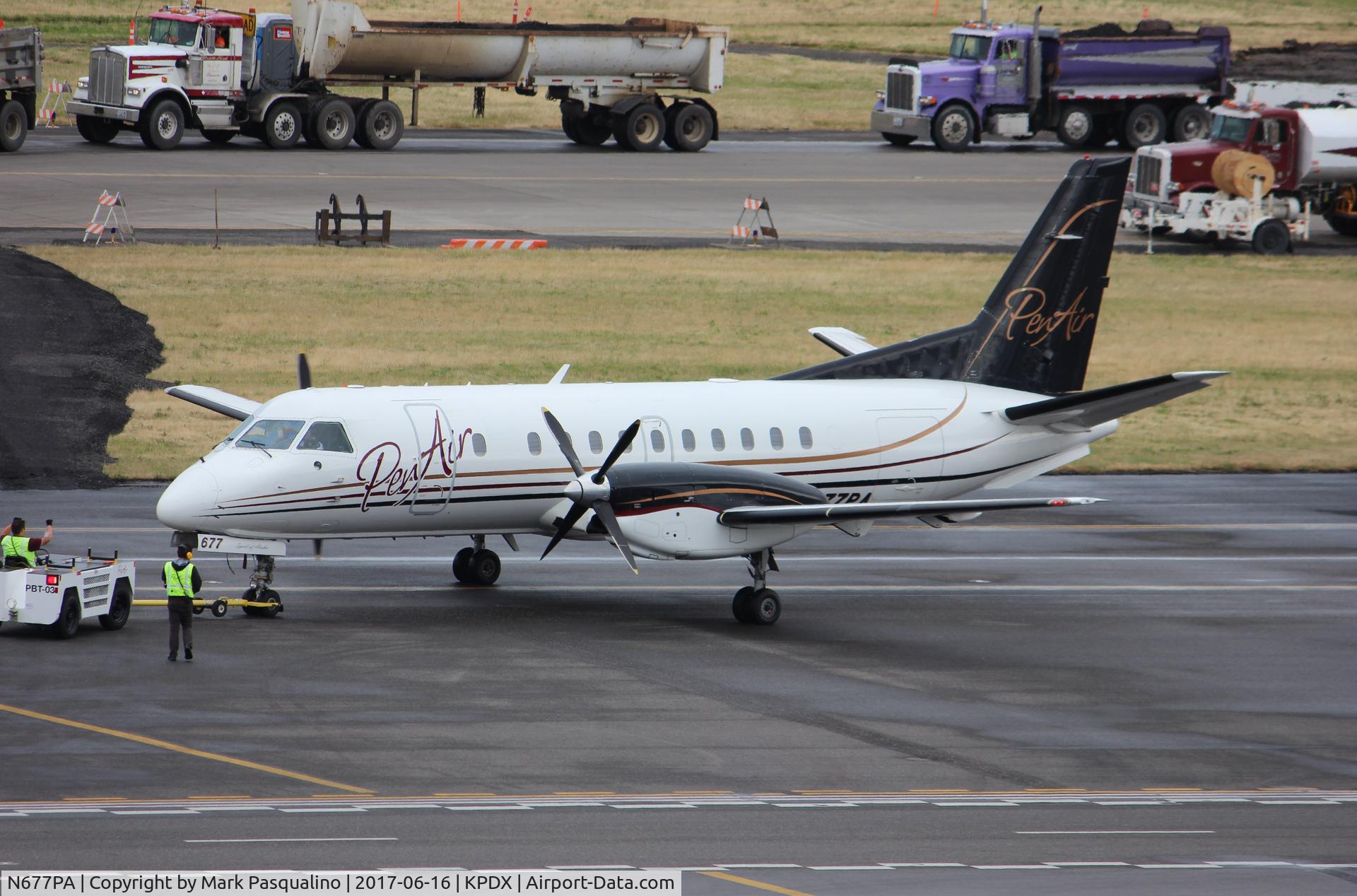 N677PA, 1992 Saab 340B C/N 340B-328, SAAB 340B