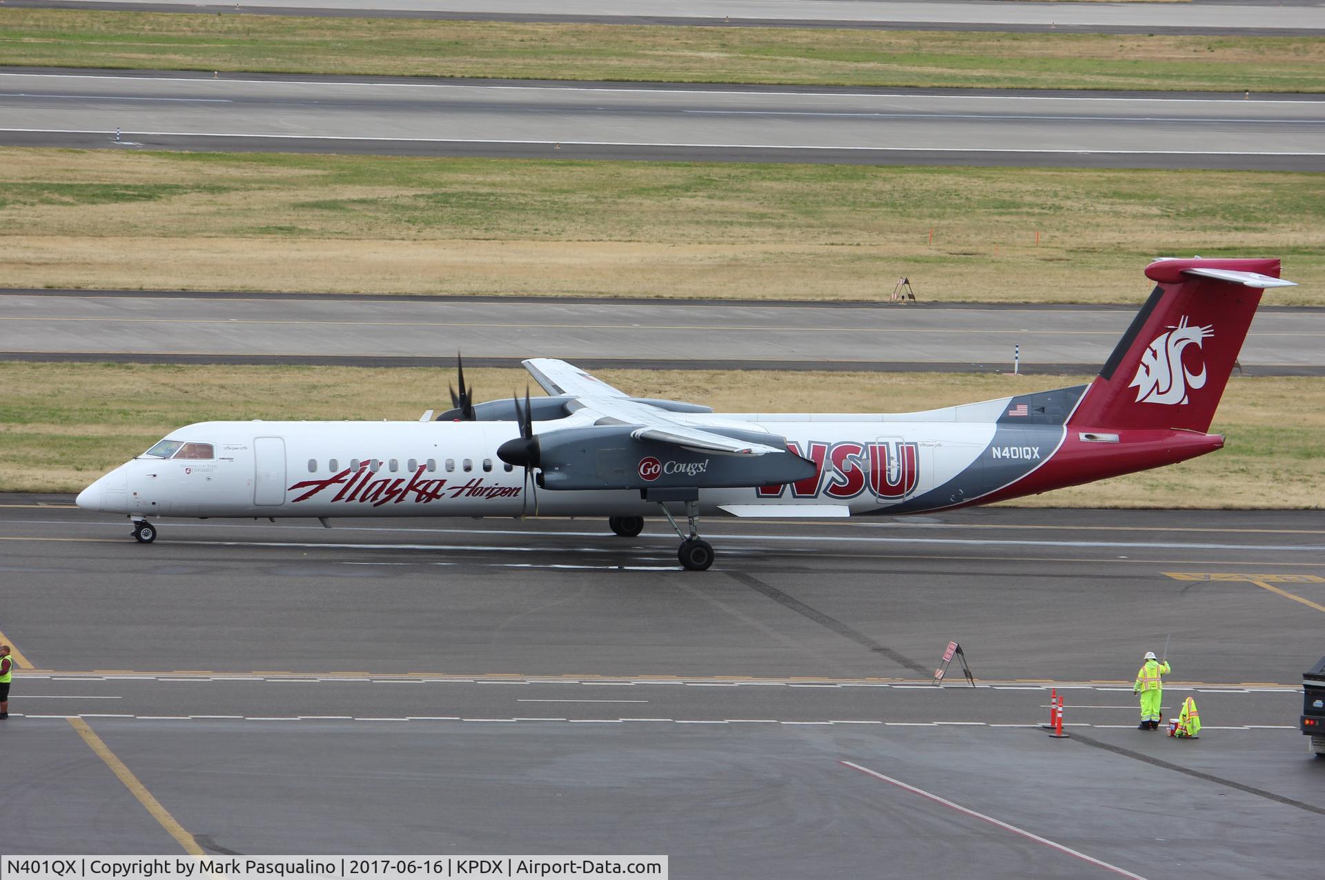 N401QX, 2001 De Havilland Canada DHC-8-402 Dash 8 C/N 4031, DHC-8-402
