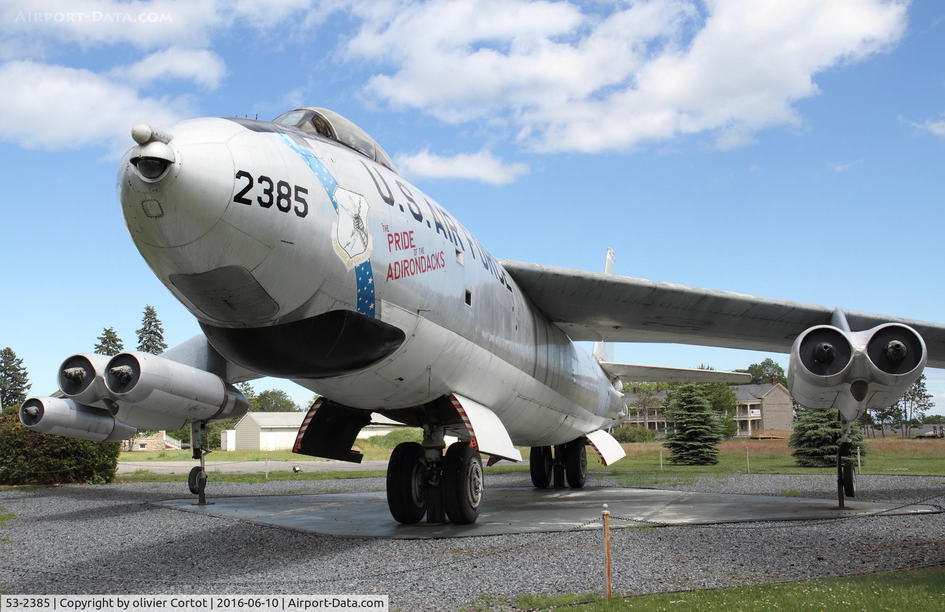 53-2385, 1953 Boeing B-47E Stratojet C/N 4501198, nice display, open to the public