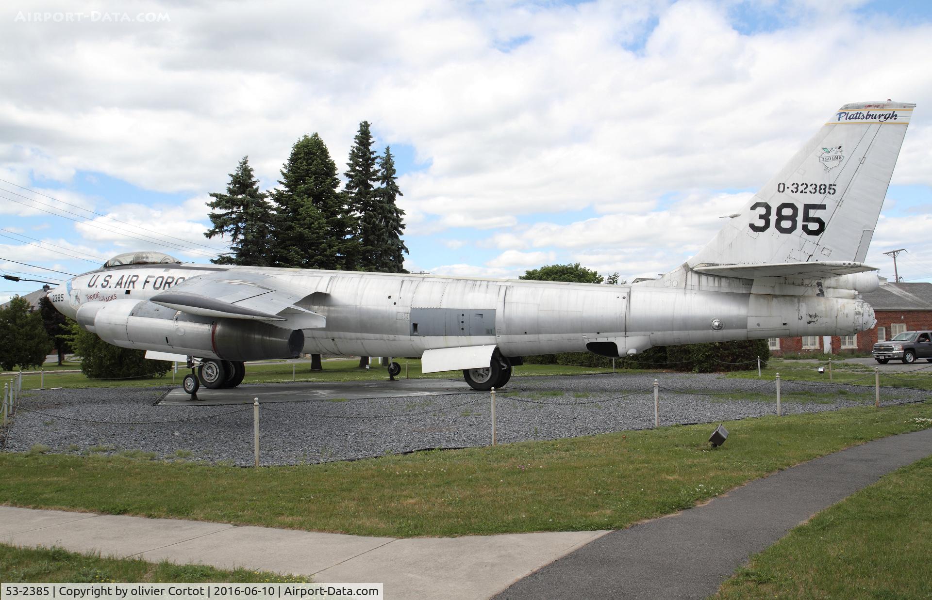 53-2385, 1953 Boeing B-47E Stratojet C/N 4501198, profil view