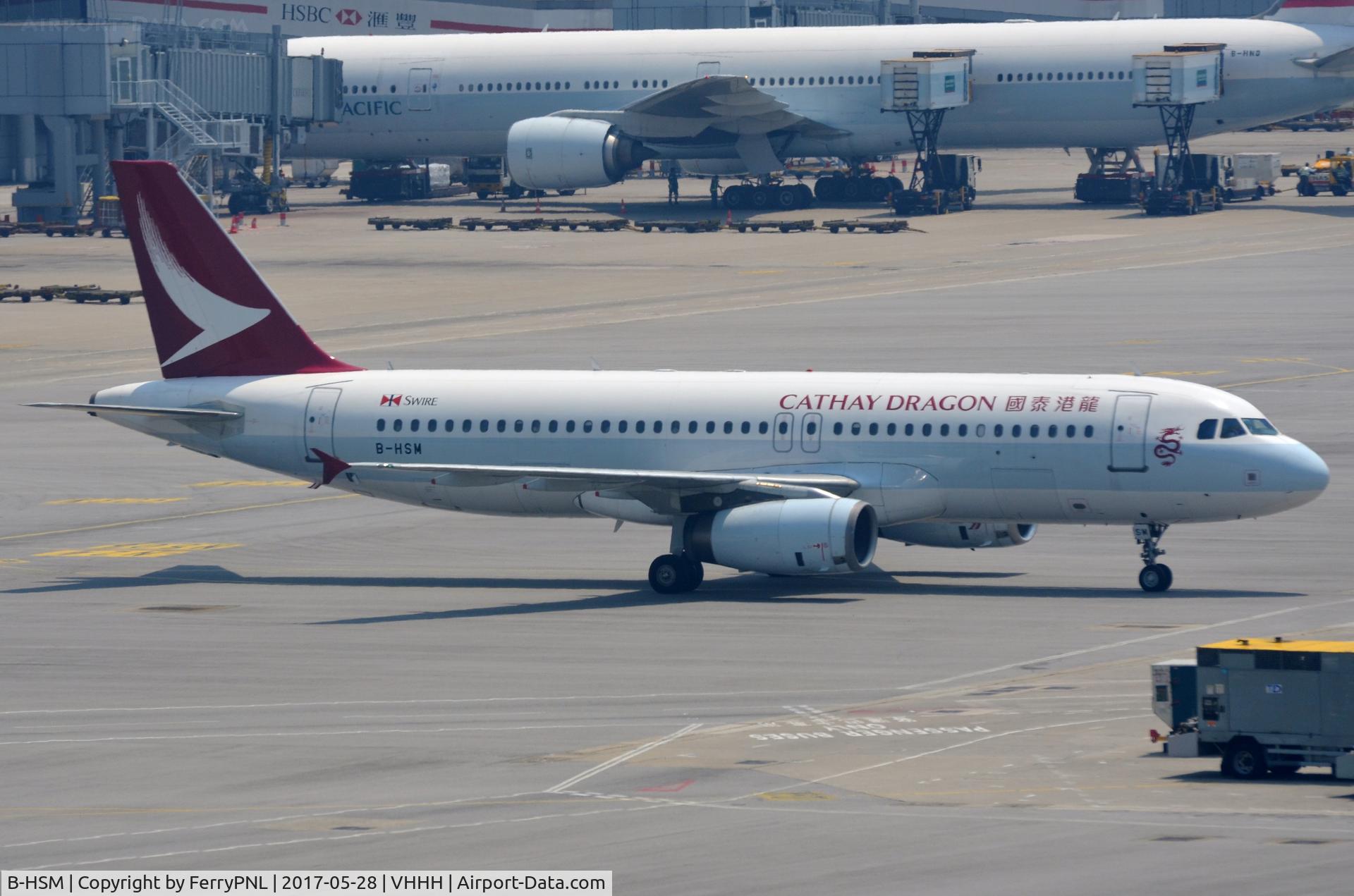 B-HSM, 2004 Airbus A320-232 C/N 2238, Cathay Dragon A320