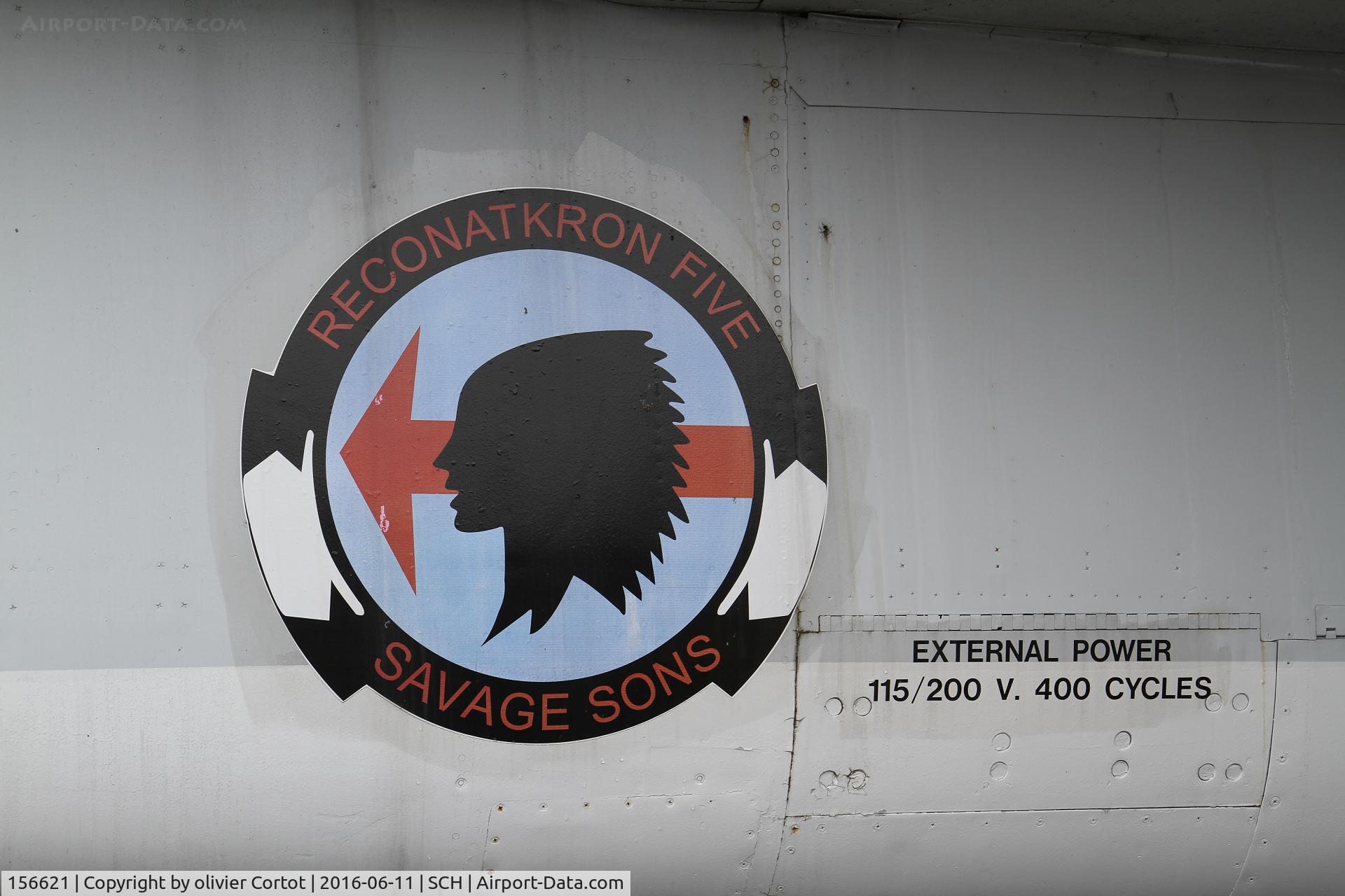 156621, North American RA-5C Vigilante C/N NR316-14, the unit insigna