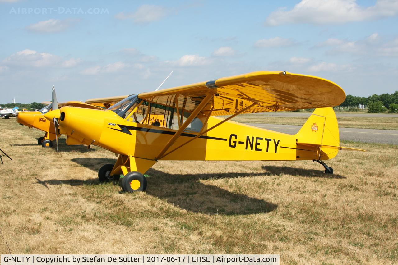 G-NETY, 1994 Piper PA-18-150 Super Cub C/N 1809108, @ Seppe.