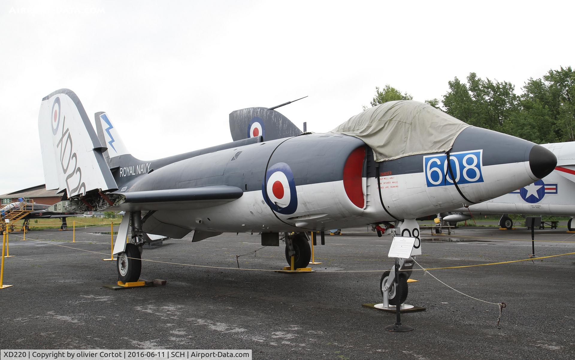 XD220, 1957 Supermarine Scimitar F.1 C/N Not found XD220, Ex intrepid museum aircraft
