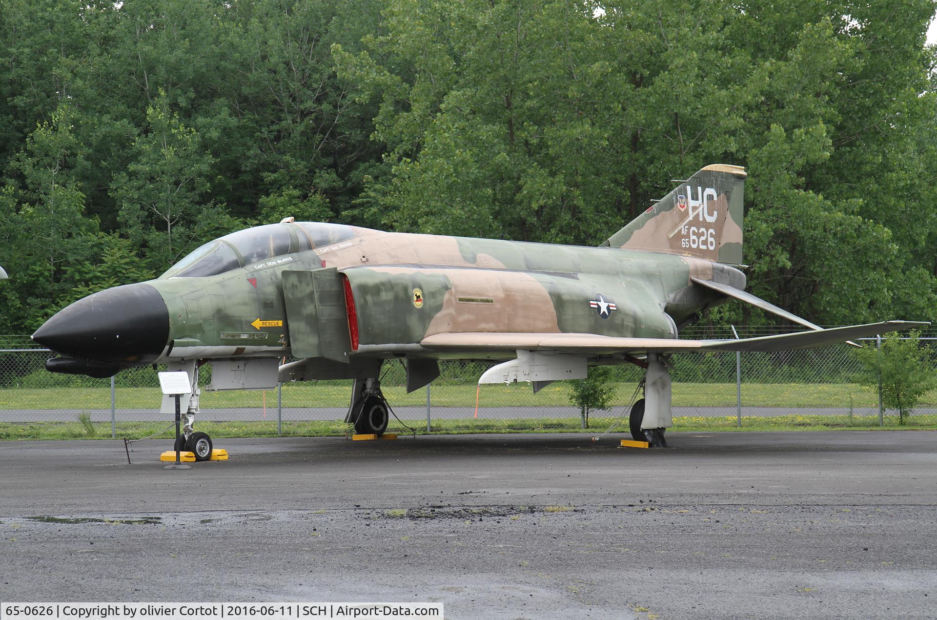 65-0626, 1965 McDonnell F-4D Phantom II C/N 1588, Air museum