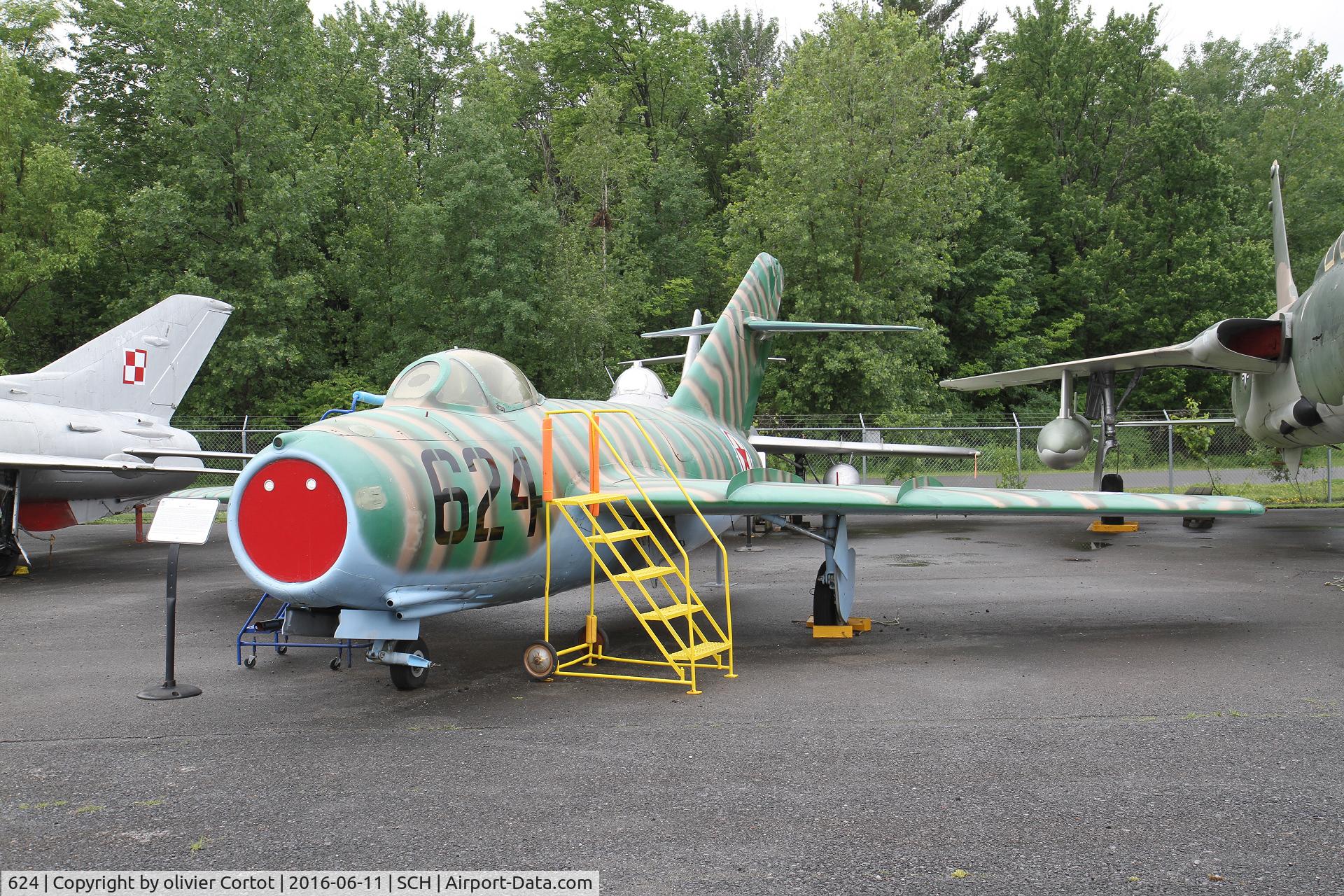 624, Mikoyan-Gurevich MiG-15 C/N Not found 1032, Air museum