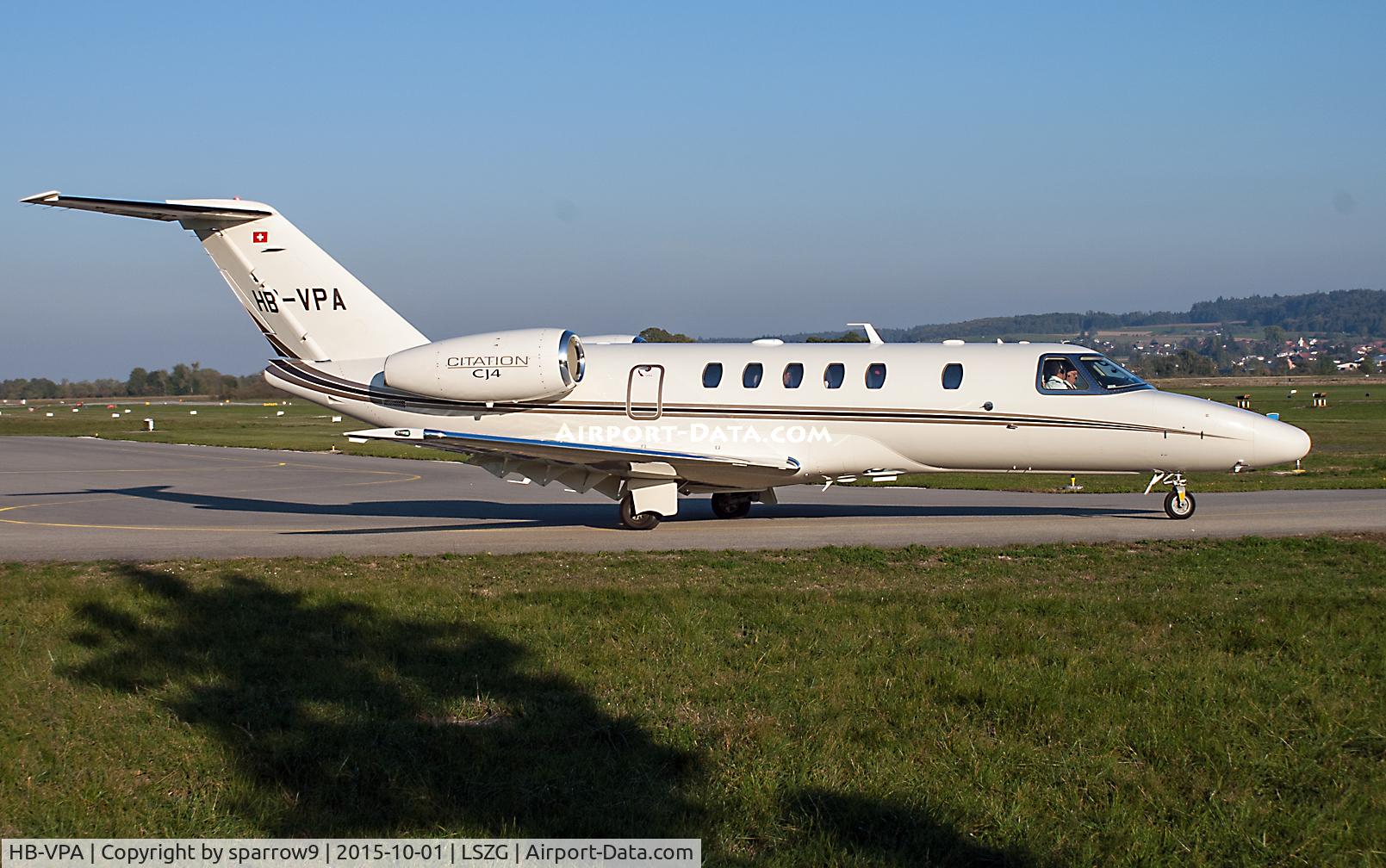 HB-VPA, 2012 Cessna 525C CitationJet Cj4 CitationJet CJ4 C/N 525C-0116, at Grenchen, waiting for clearance