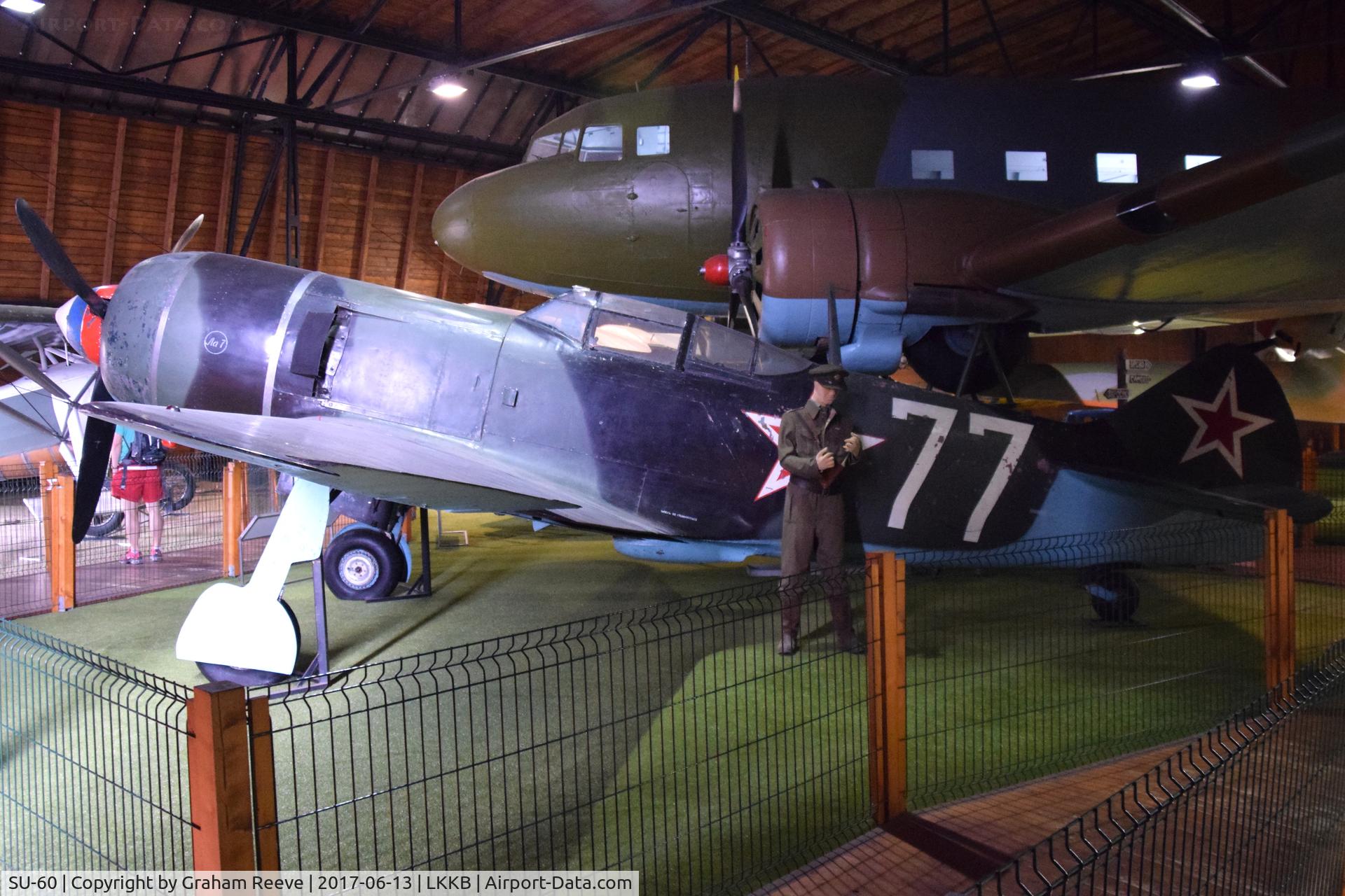 SU-60, Lavochkin La-7 C/N 45210860, On display at 