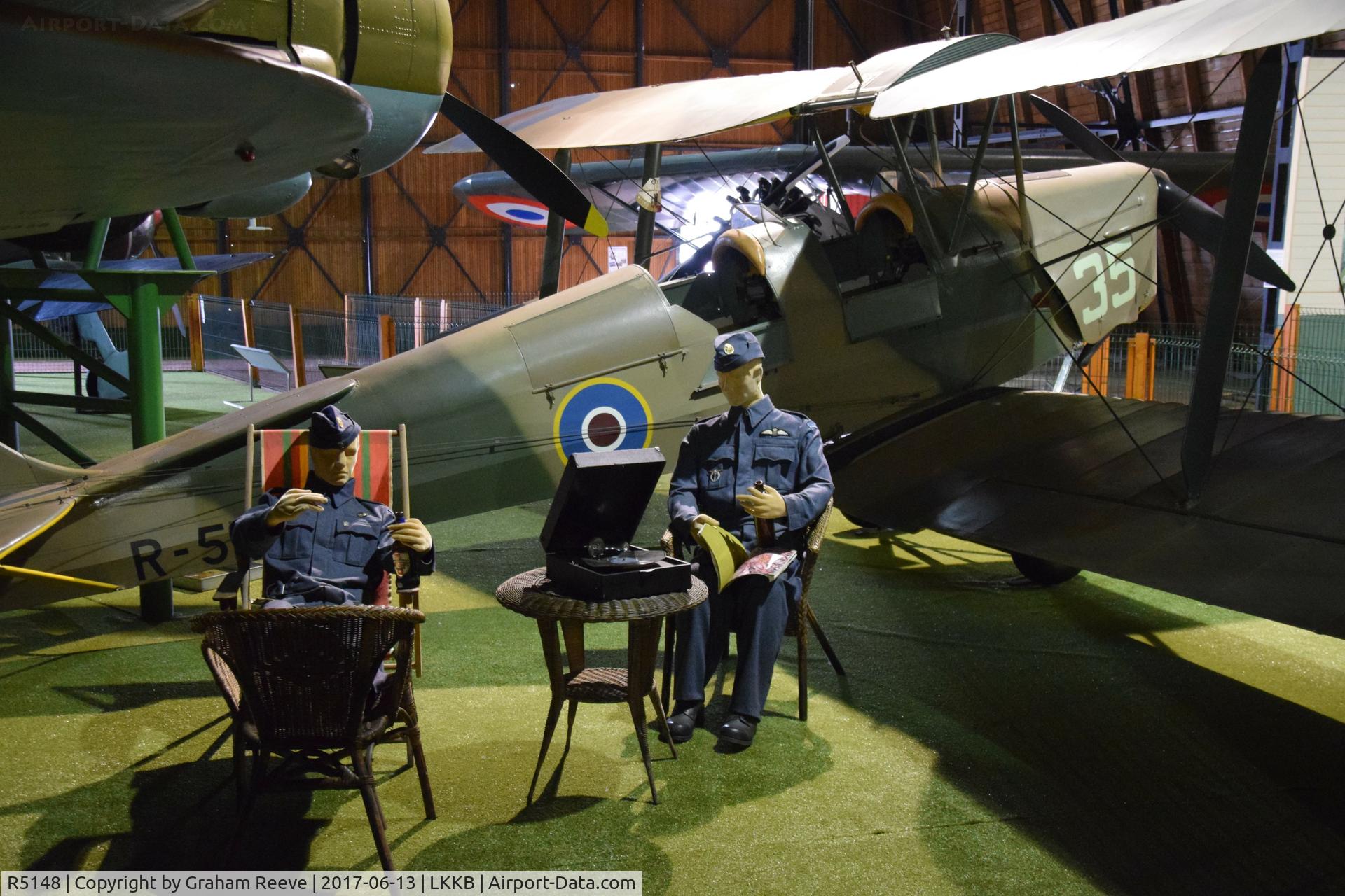R5148, De Havilland DH-82A Tiger Moth II C/N 86536, On display at 