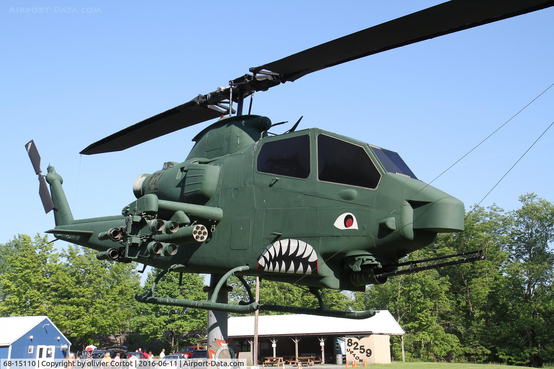 68-15110, 1968 Bell AH-1F Cobra C/N 20644, American legion post
