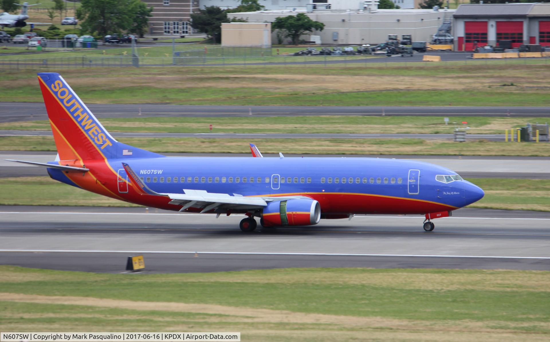 N607SW, 1995 Boeing 737-3H4 C/N 27927, Boeing 737-300
