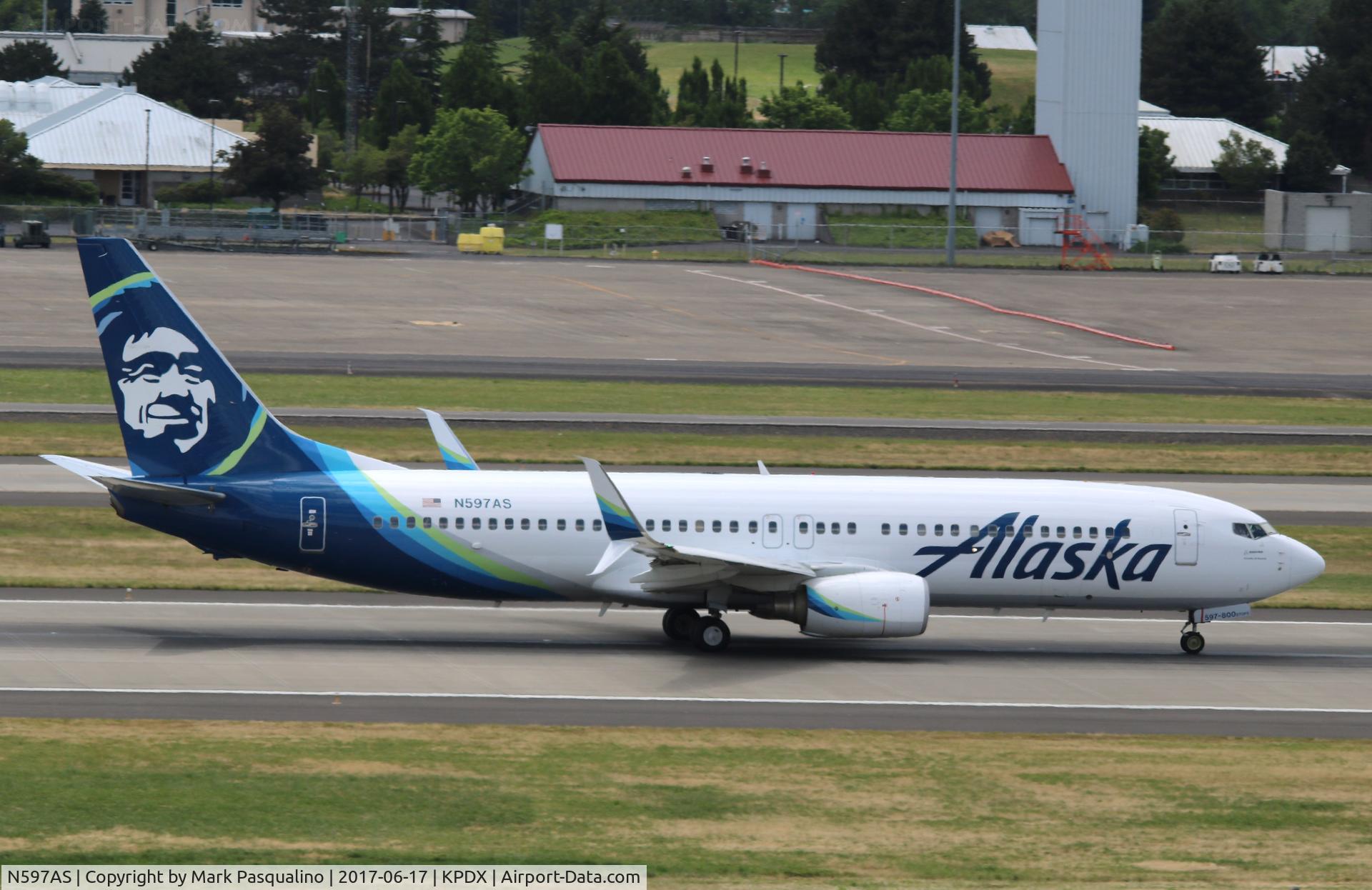 N597AS, 2008 Boeing 737-890 C/N 35689, Boeing 737-800