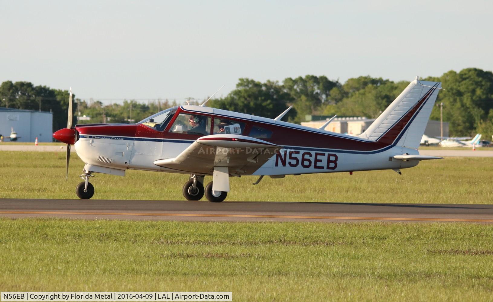 N56EB, 1968 Piper PA-28R-180 Cherokee Arrow C/N 28R30647, PA-28R-180