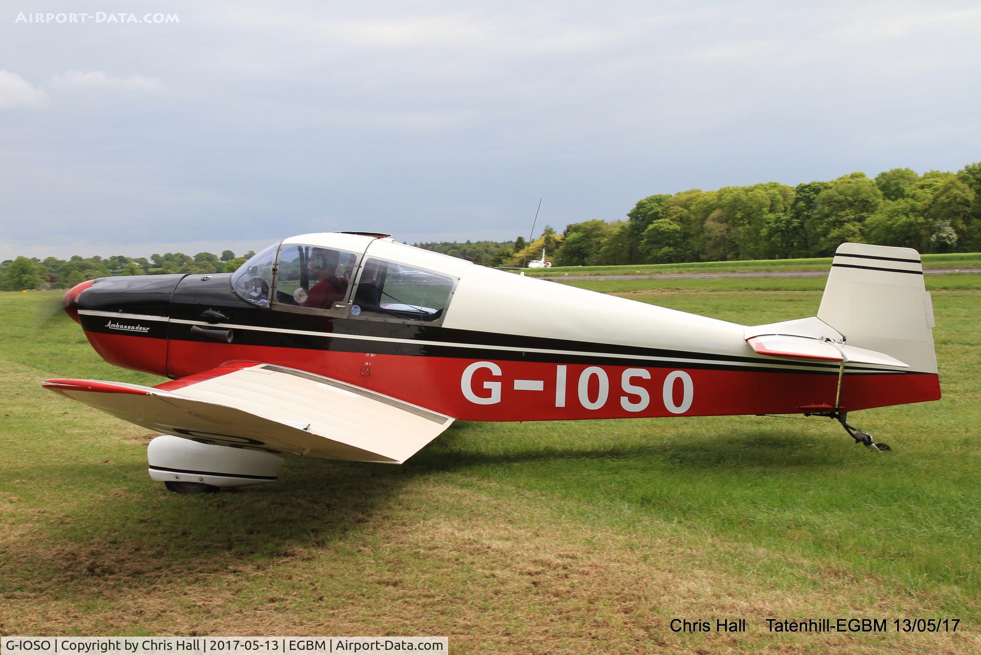 G-IOSO, 1961 CEA Jodel DR.1050 Ambassadeur C/N 46, at the Tatenhill 