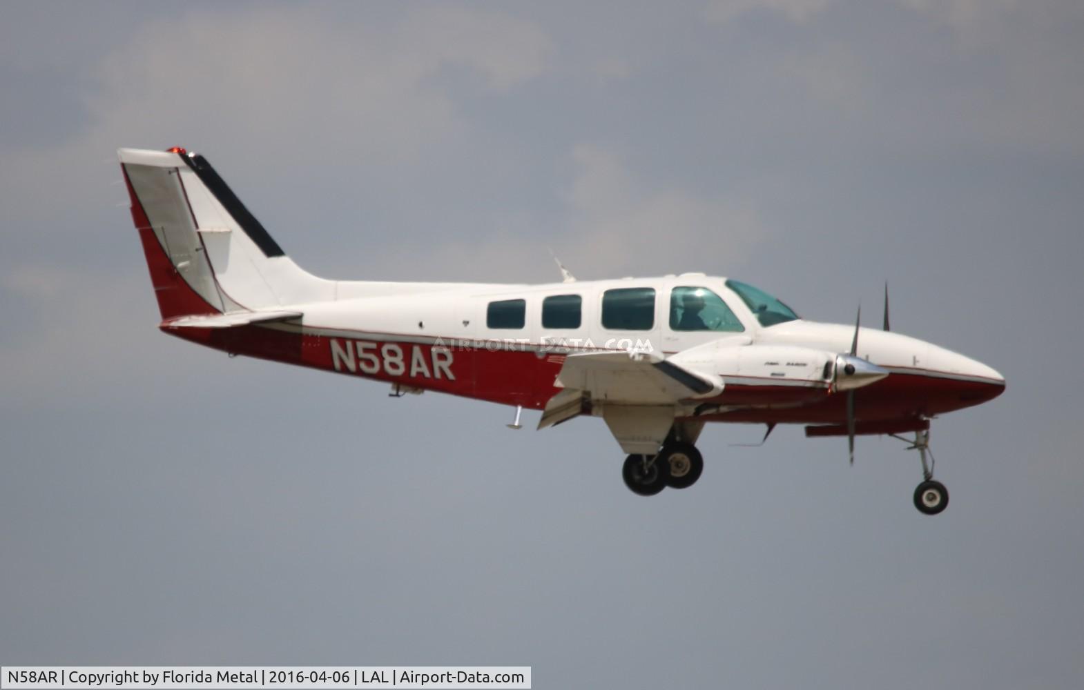 N58AR, 1987 Beech 58 Baron C/N TH-1525, Baron