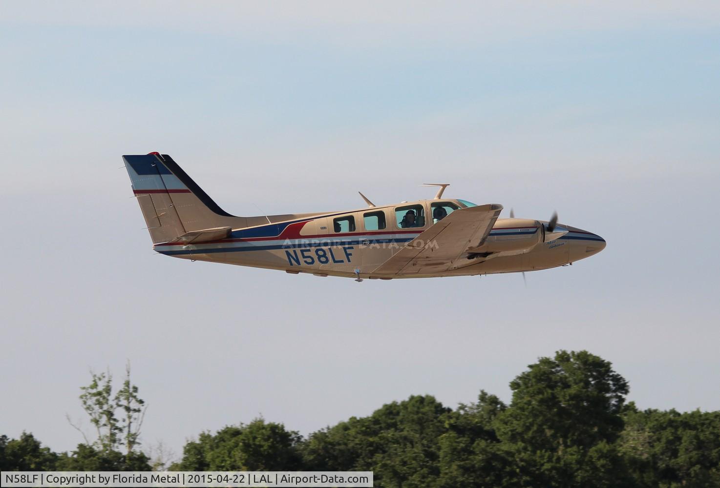 N58LF, 1972 Beech 58 Baron C/N TH-237, Beech 58