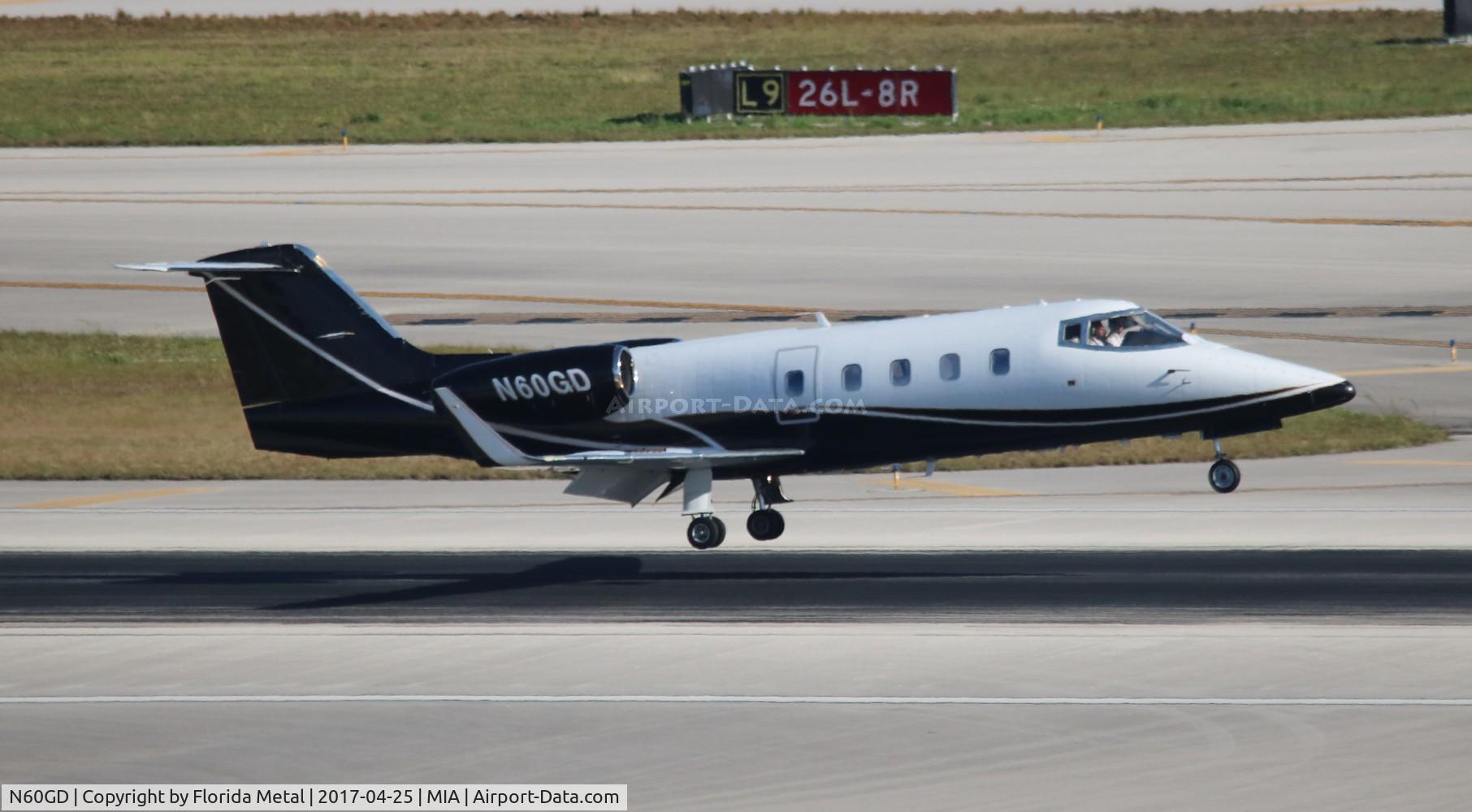 N60GD, 1982 Gates Learjet 55 C/N 035, Lear 55
