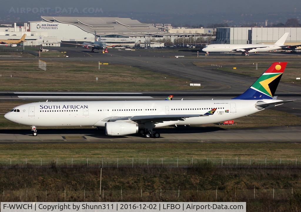 F-WWCH, 2016 Airbus A330-343 C/N 1754, C/n 1754 - To be ZS-SXJ