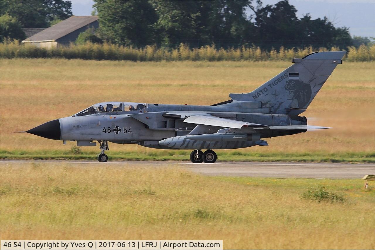 46 54, Panavia Tornado ECR C/N 898/GS287/4354, Panavia Tornado ECR, Take off run rwy 08, Landivisiau Naval Air Base (LFRJ) Tiger Meet 2017