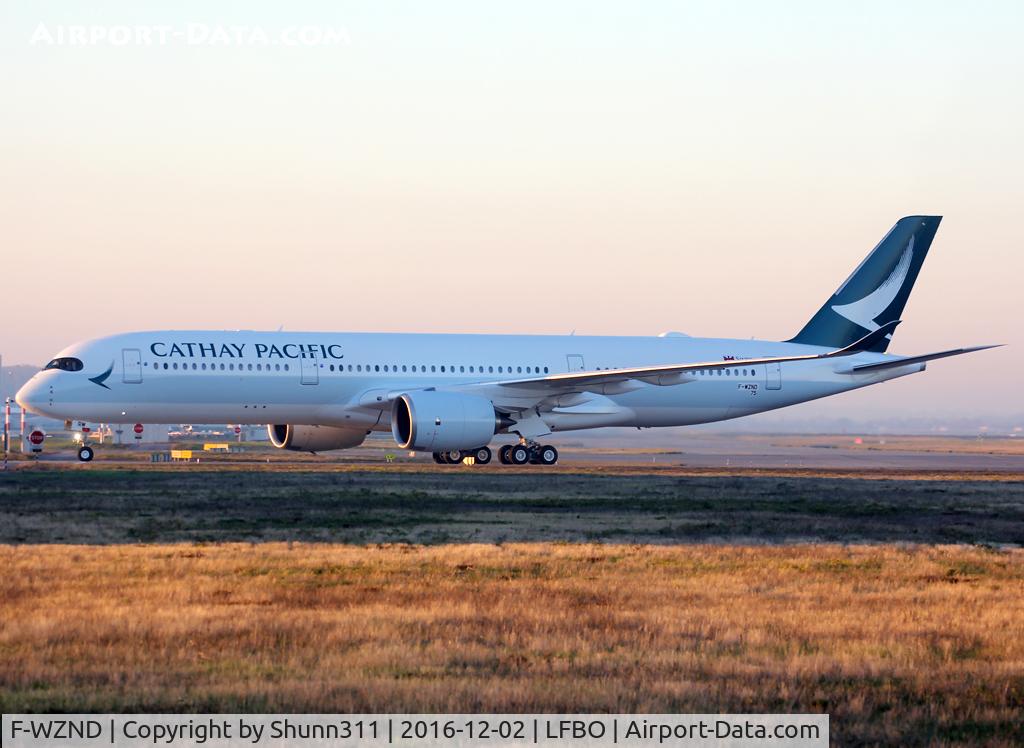 F-WZND, 2016 Airbus A350-941 C/N 075, C/n 0075 - To be B-LRM