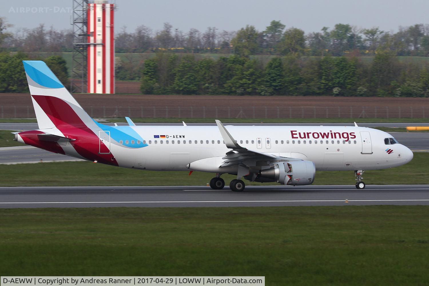 D-AEWW, 2017 Airbus A320-214 C/N 7615, Eurowings A320