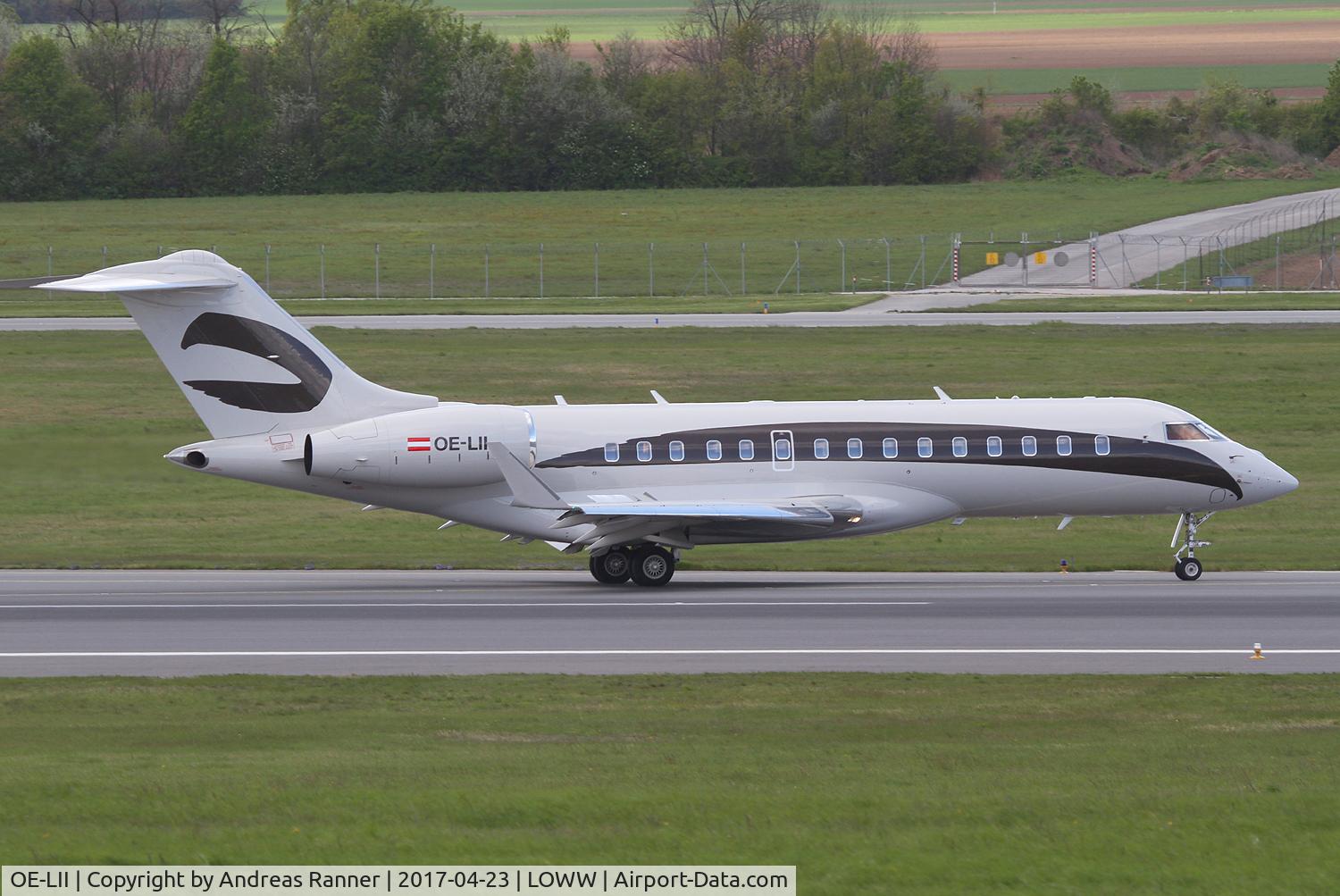 OE-LII, 2014 Bombardier BD-700-1A10 Global 6000 C/N 9609, Laudamotion BD700 Global 6000