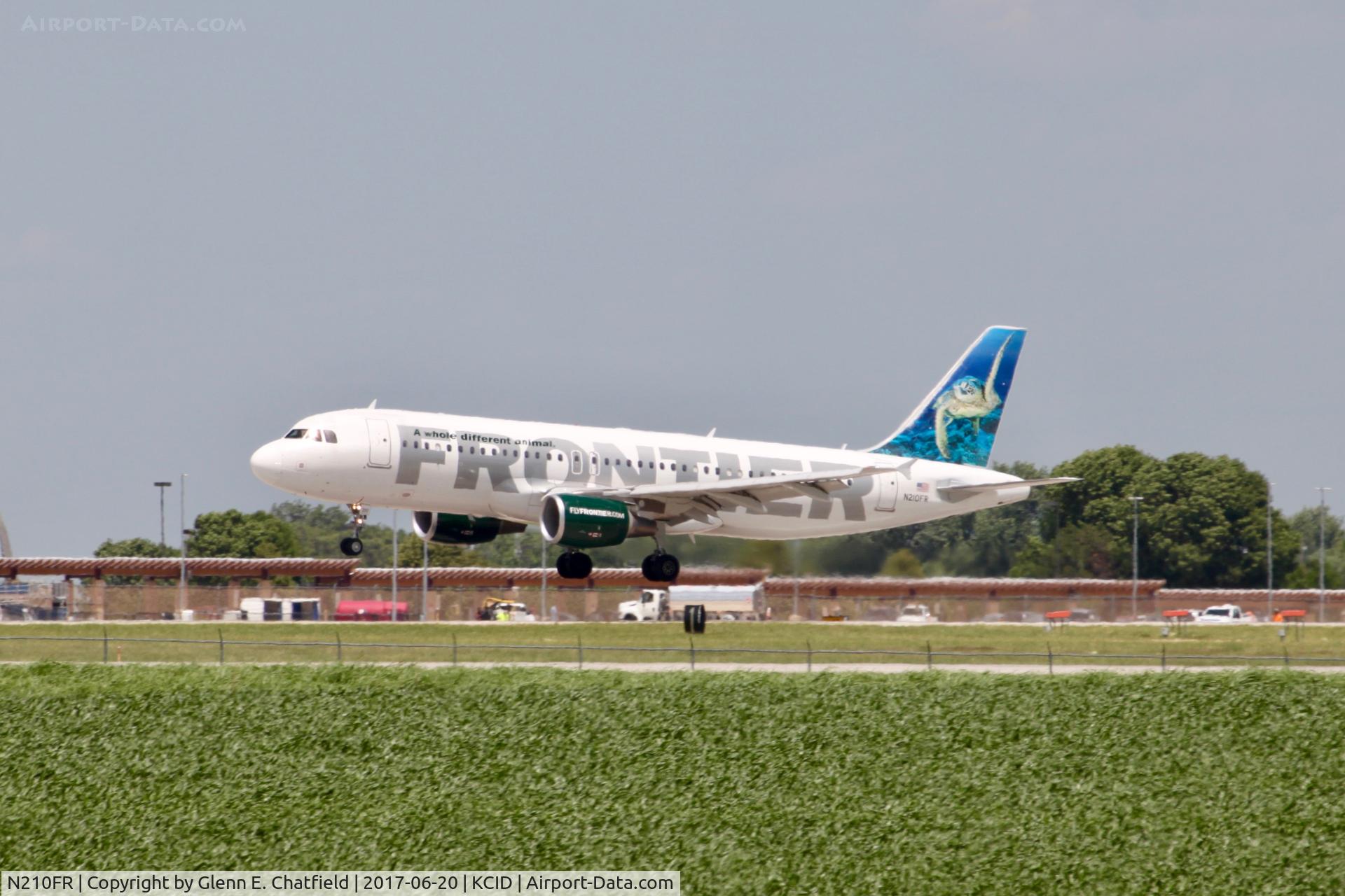 N210FR, 2011 Airbus A320-214 C/N 4668, Arriving runway 27