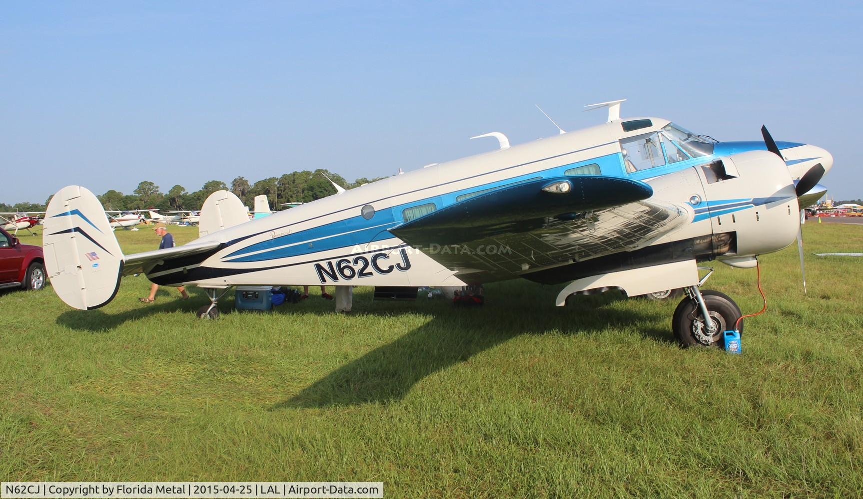 N62CJ, 1962 Beech H-18 C/N BA-633, Beech H18