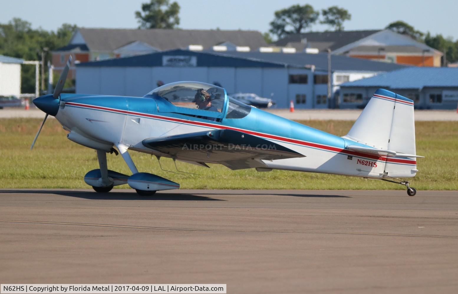 N62HS, 1992 Vans RV-6 C/N 20198, Vans RV-6