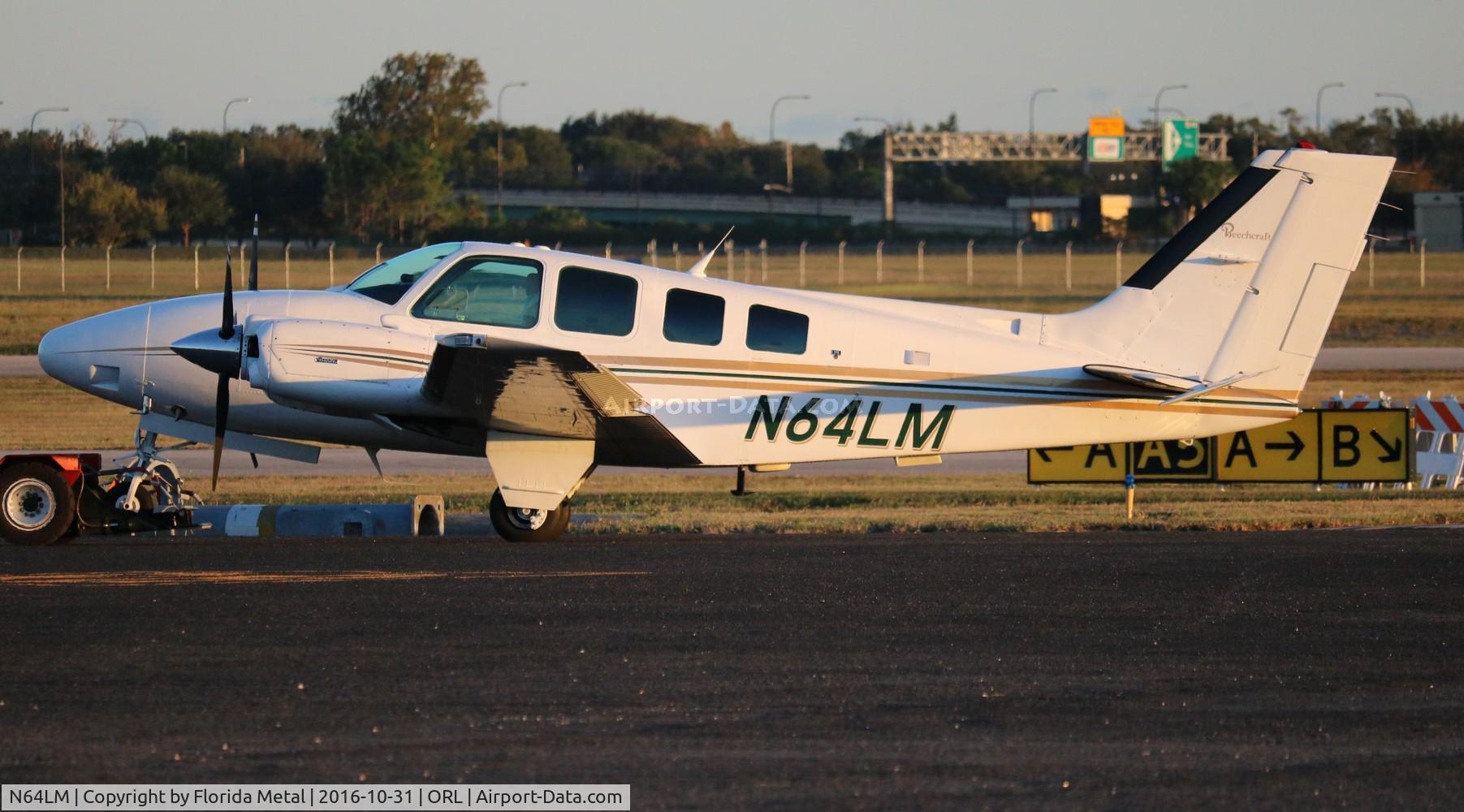 N64LM, 1995 Beech 58 Baron C/N TH-1749, Beech 58
